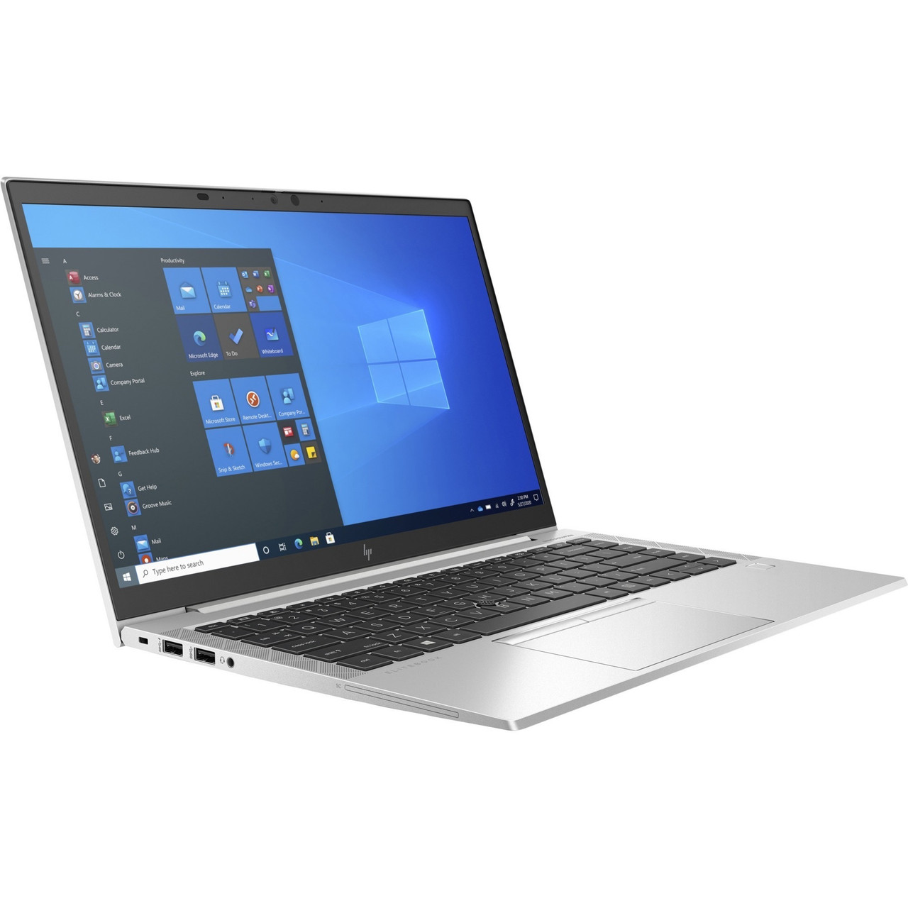 HP EliteBook 845 G8 14" Notebook - Full HD - 1920 x 1080 - AMD Ryzen 7 PRO 5850U Octa-core (8 Core) 1.90 GHz - 16 GB Total RAM - 256 GB SSD - 547R3US#ABA