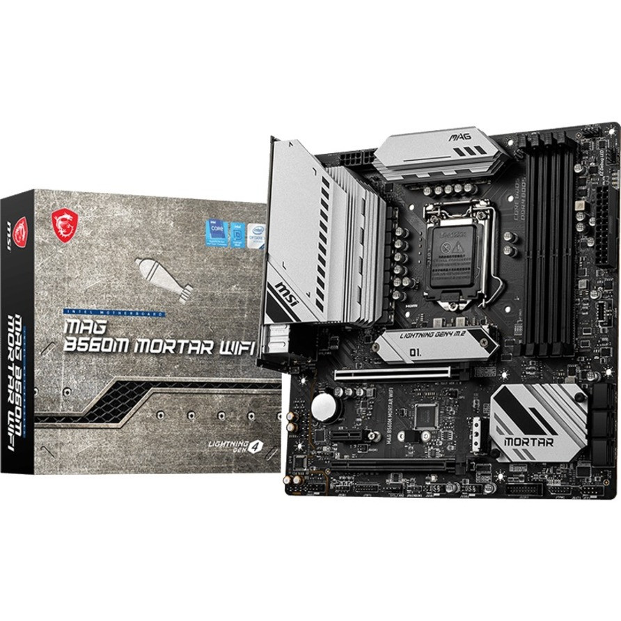 Msi B560 Ram Speed MSI Mag B560M Mortar Wifi Desktop Motherboard
