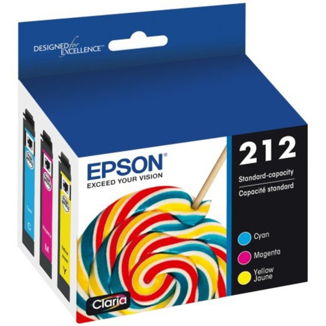 Epson T212 Original Ink Cartridge - Combo Pack - Color - T212520-S