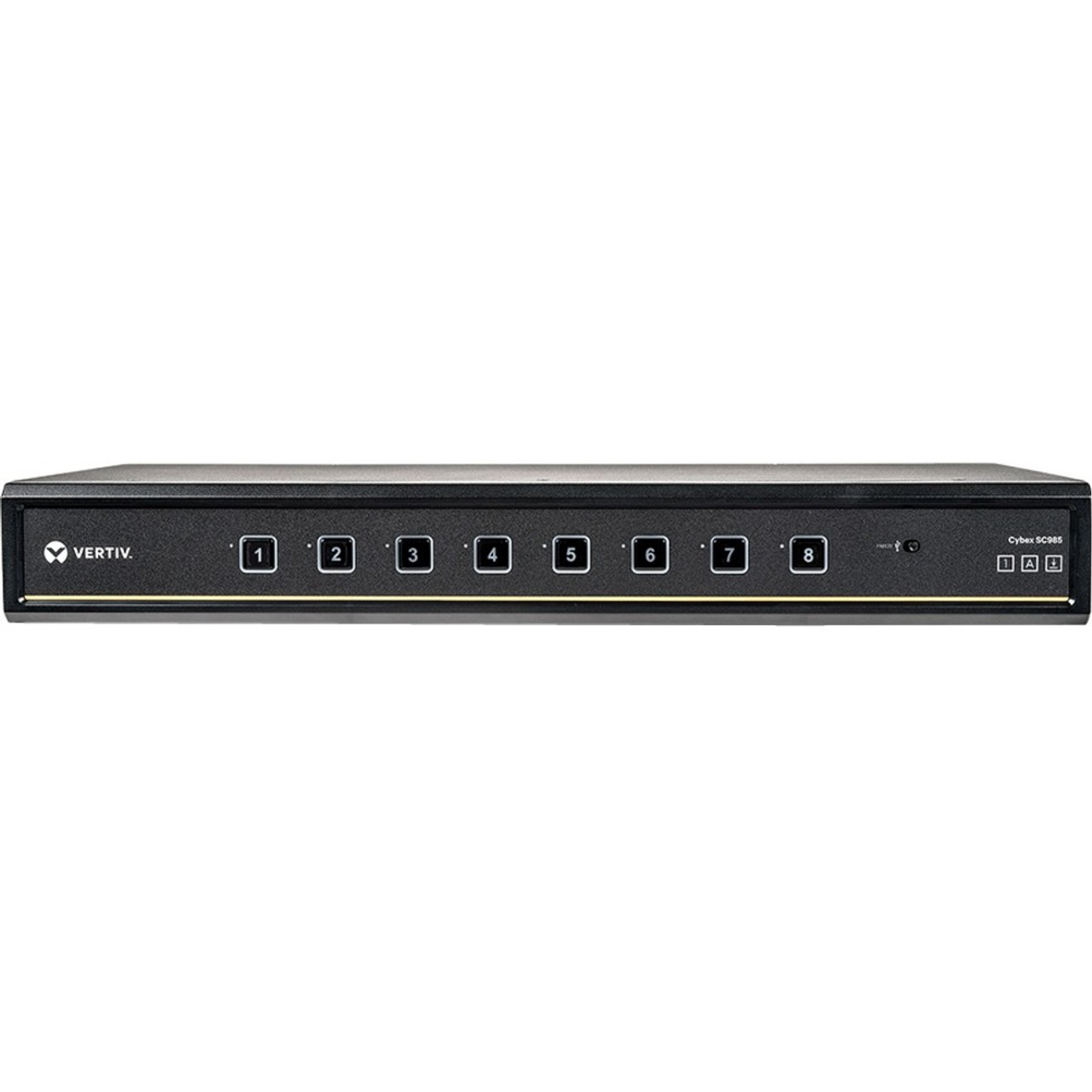 Vertiv Cybex SC900 Secure Desktop KVM | 8 Port Dual-Head | DVI-I DPP | TAA - SC985-001