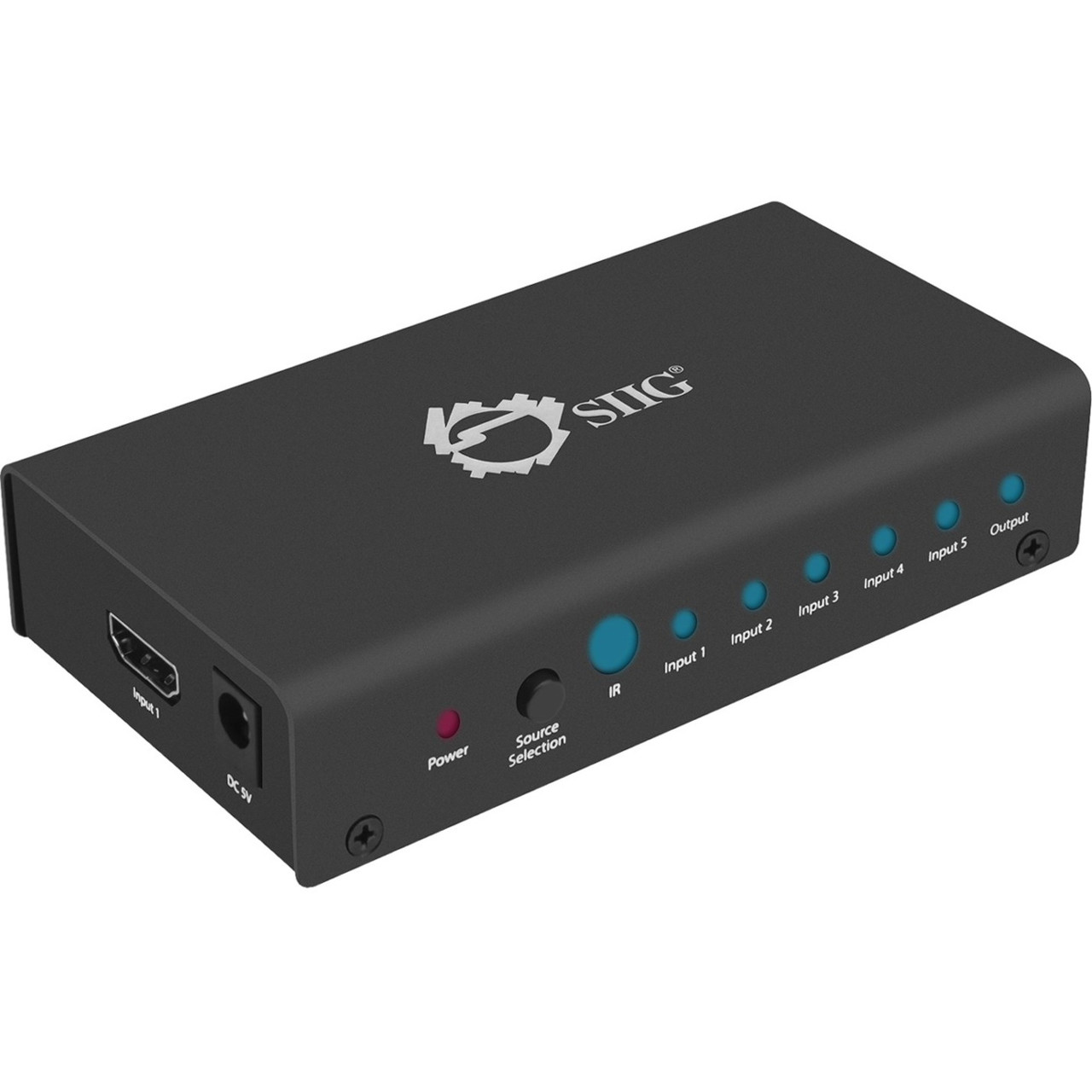 SIIG 5x1 HDMI Switch 4K - CE-H23012-S1