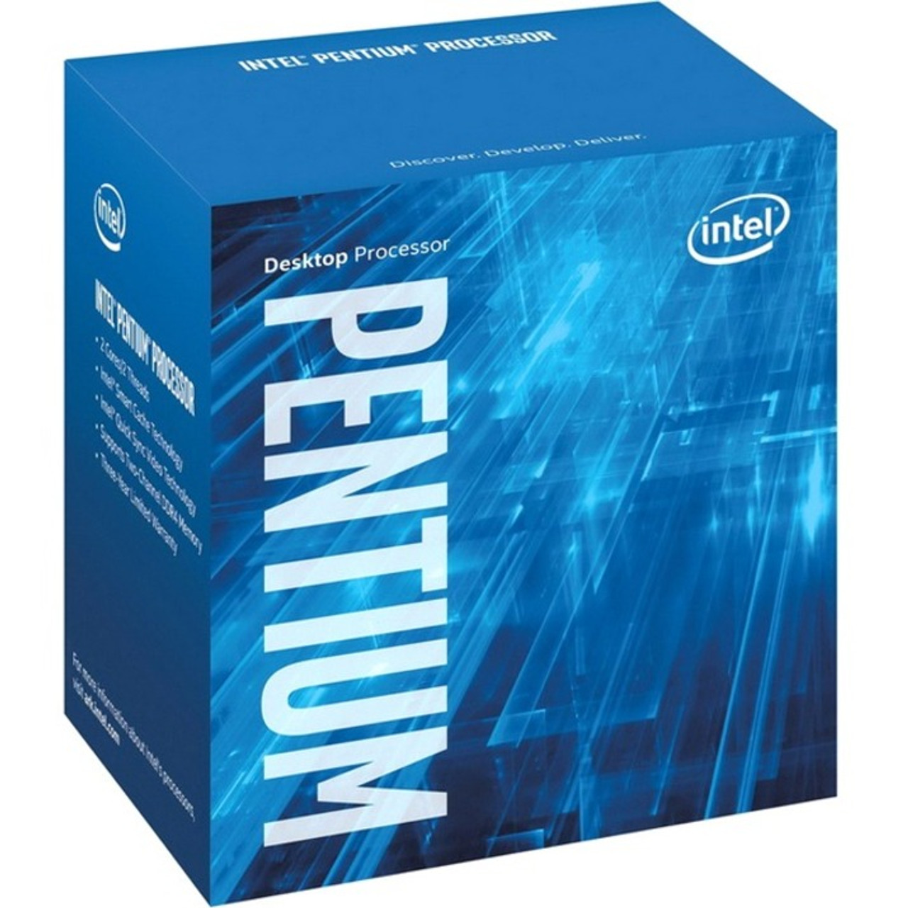 Intel Pentium G4560 Dual-core (2 Core) 3.50 GHz Processor - Retail Pack - BX80677G4560