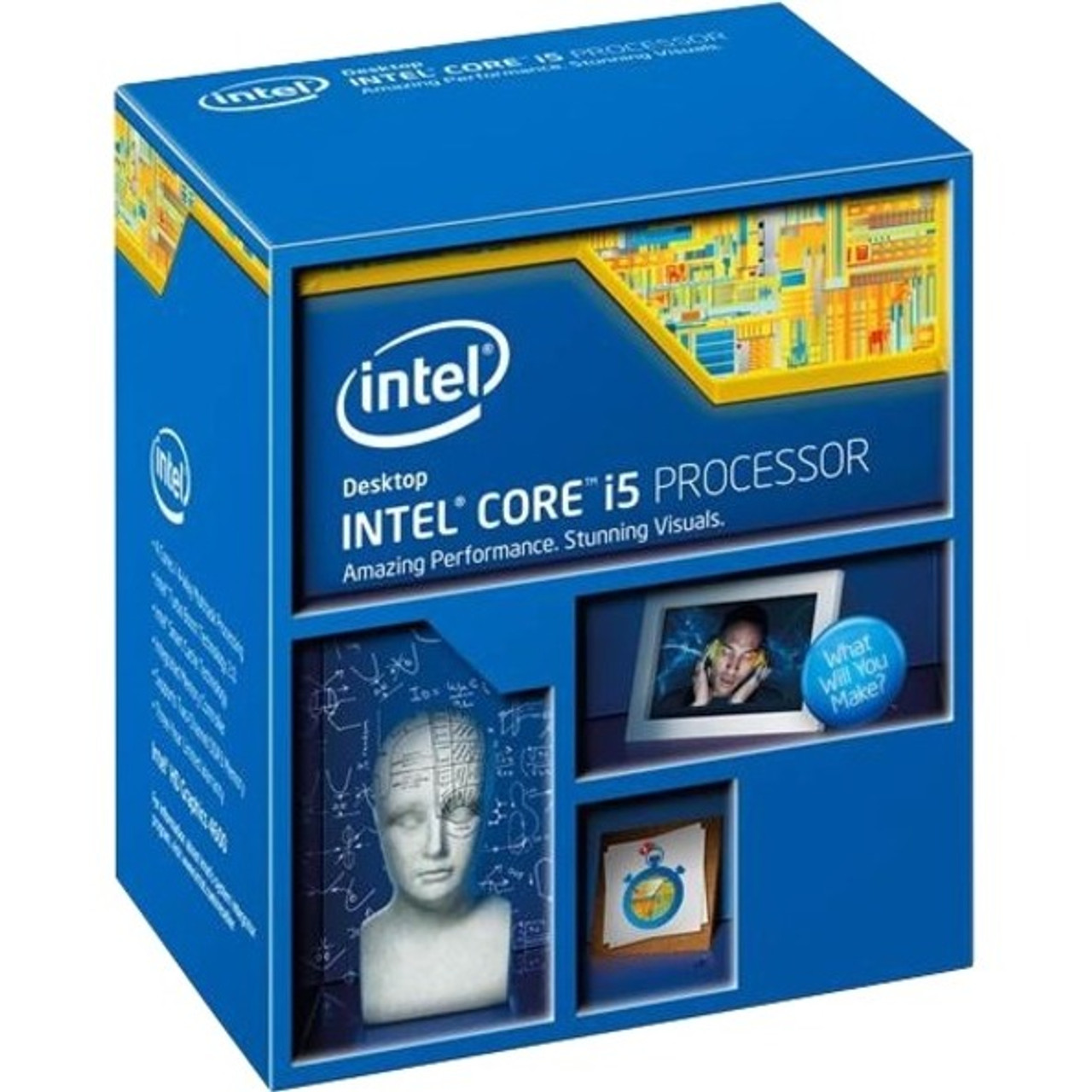 CPU core i5 7個セット⑥ Intel Core i5-4690 CPU Quad-Core 3.5GHz 6M 84W SR1QH LGA