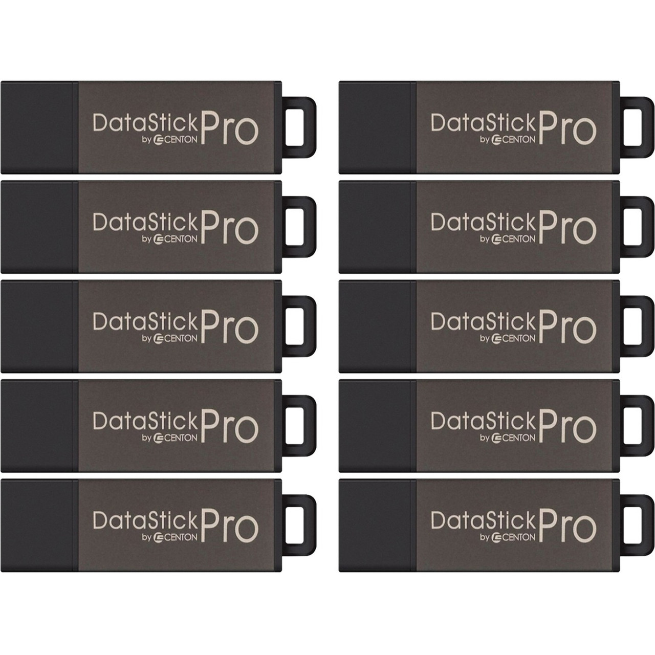 Centon DataStick Pro USB 2.0 Flash Drives - S1-U2P1-4G50PK
