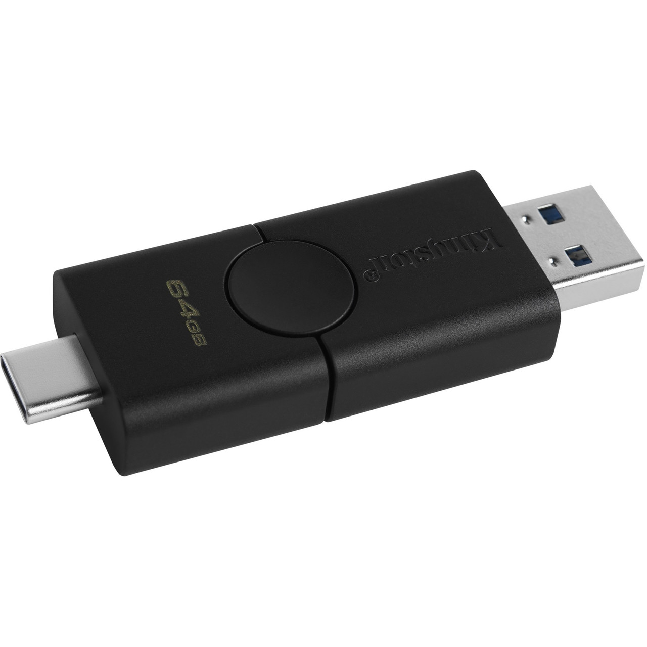 Kingston DataTraveler Duo USB-A and USB-C Connector Flash Drive - DTDE/64GB