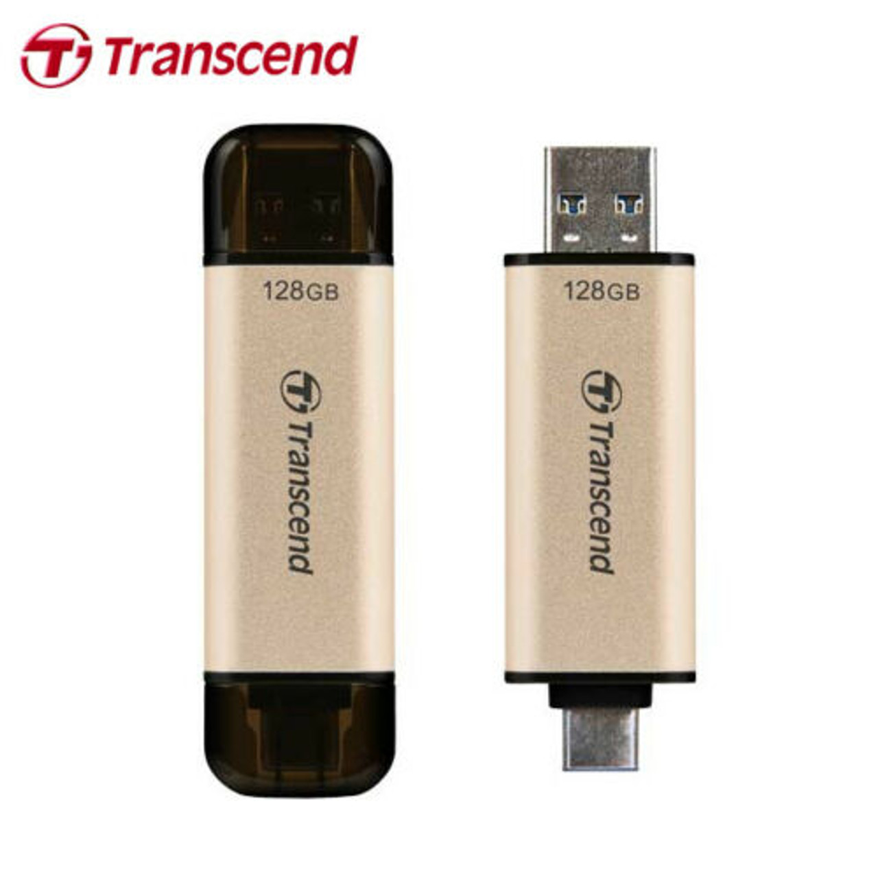 Transcend JetFlash 930C 256GB USB 3.2 Gen 1 (Type A + Type C) Flash Drive