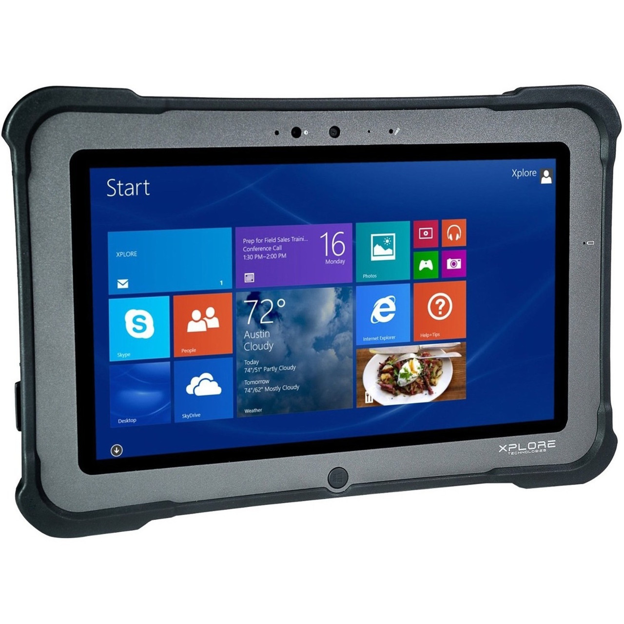 Xplore Bobcat Tablet - 10.1" HD - Atom E3845 Quad-core (4 Core) 1.91 GHz - 4 GB RAM - 128 GB SSD - Windows 10 - 4G - TAA Compliant - 200139
