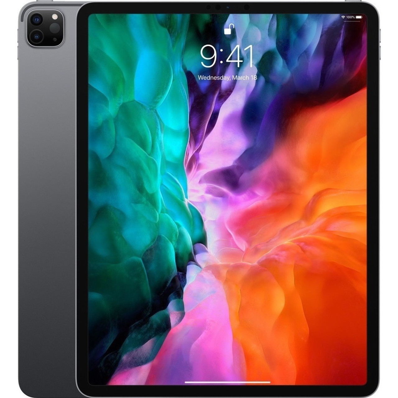 Apple iPad Pro (4th Generation) Tablet - 12.9" - 256 GB Storage - iPad OS - Space Gray - MXAT2BZ/A