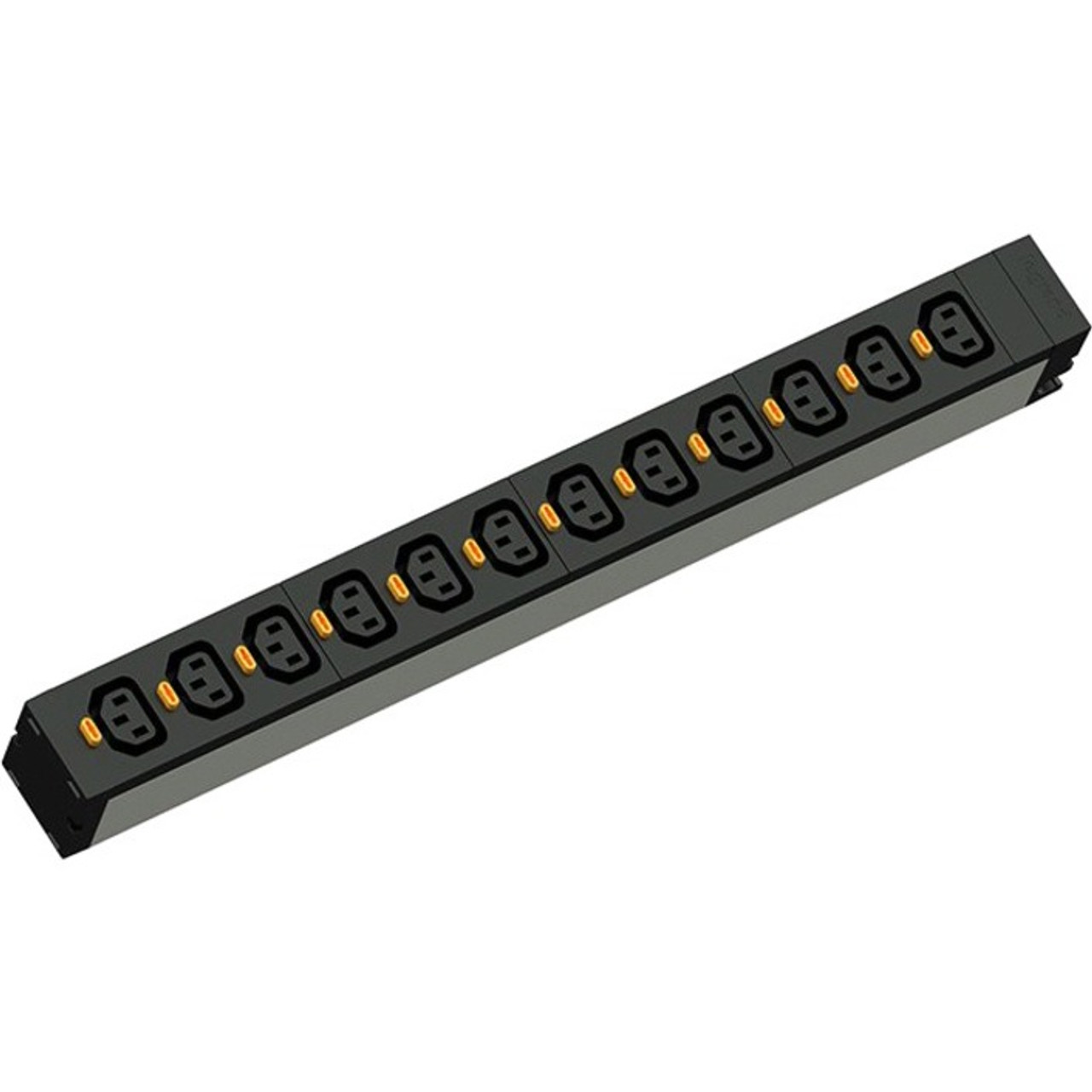 Legrand Rack PDU, Basic, ZeroU, 16A, 120V, (24) 5-20R, L5-20P Cord - Basic - NEMA L6-20P - 12 x IEC 60320 C13 - 1U - Rack-mountable