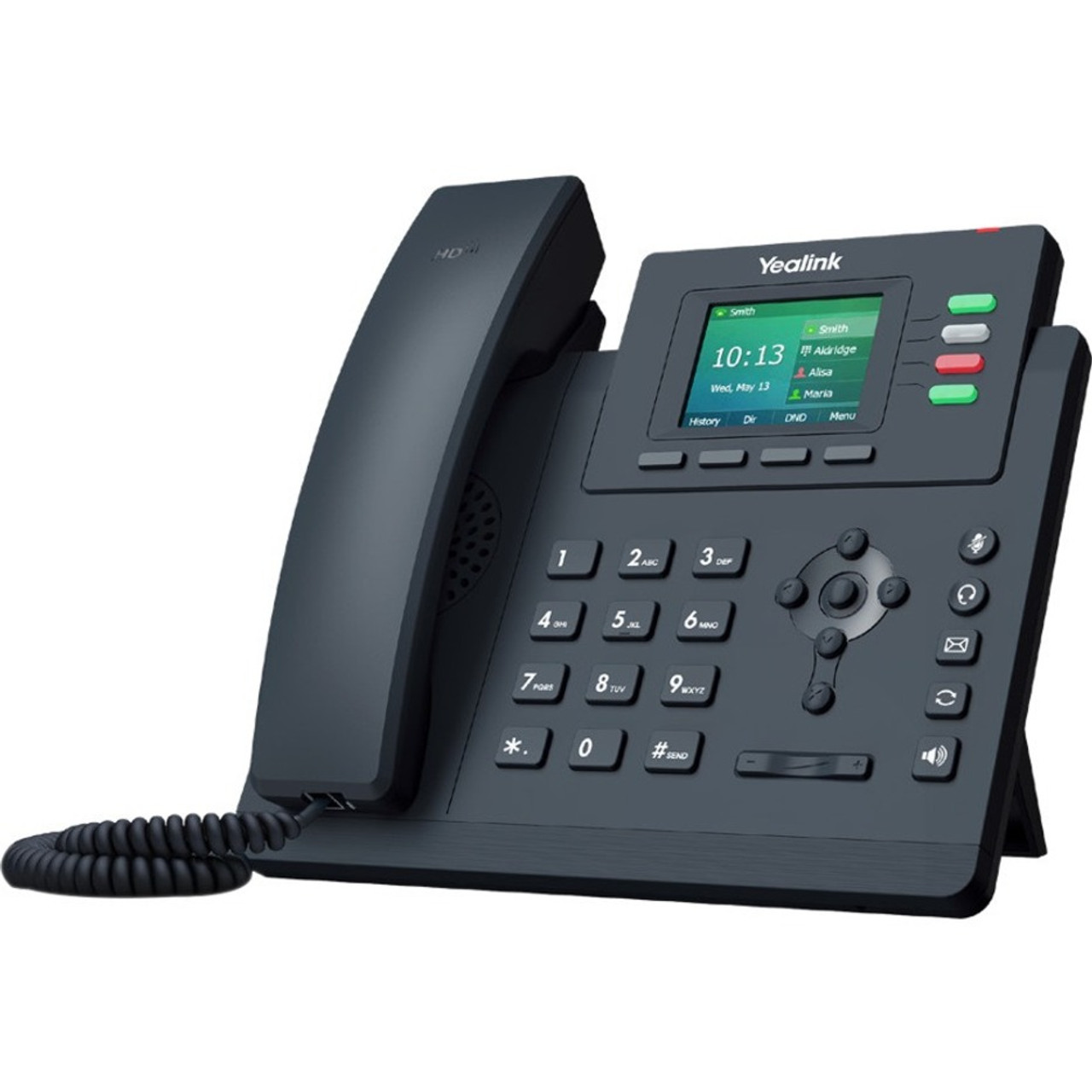 Yealink SIP-T33G IP Phone - Corded/Cordless - Corded - Wall Mountable, Desktop - Classic Gray - SIP-T33G
