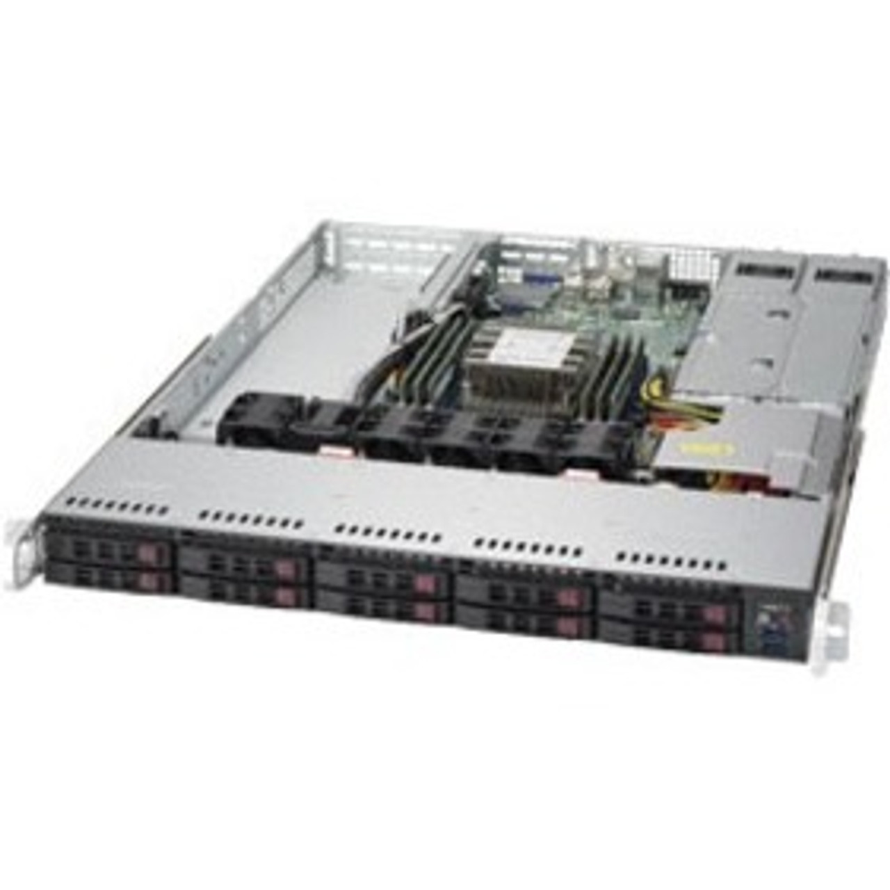 SuperMicro SuperServer 1019P-WTR Barebone System - 1U Rack-mountable - Socket P LGA-3647 - 1 x Processor Support - SYS-1019P-WTR