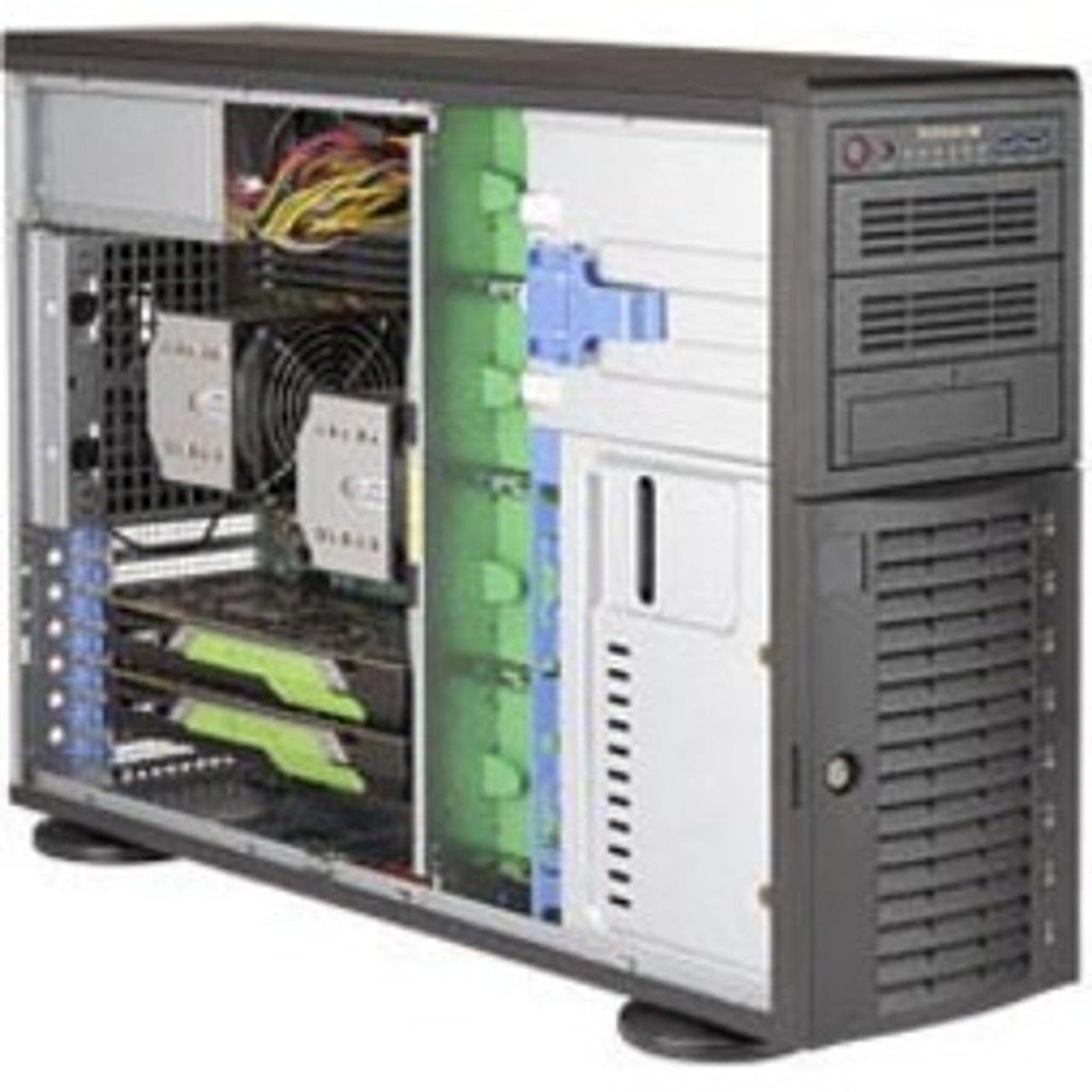 SuperMicro SuperWorkstation 7049A-T Barebone System - 4U Tower - Socket P LGA-3647 - 2 x Processor Support - SYS-7049A-T