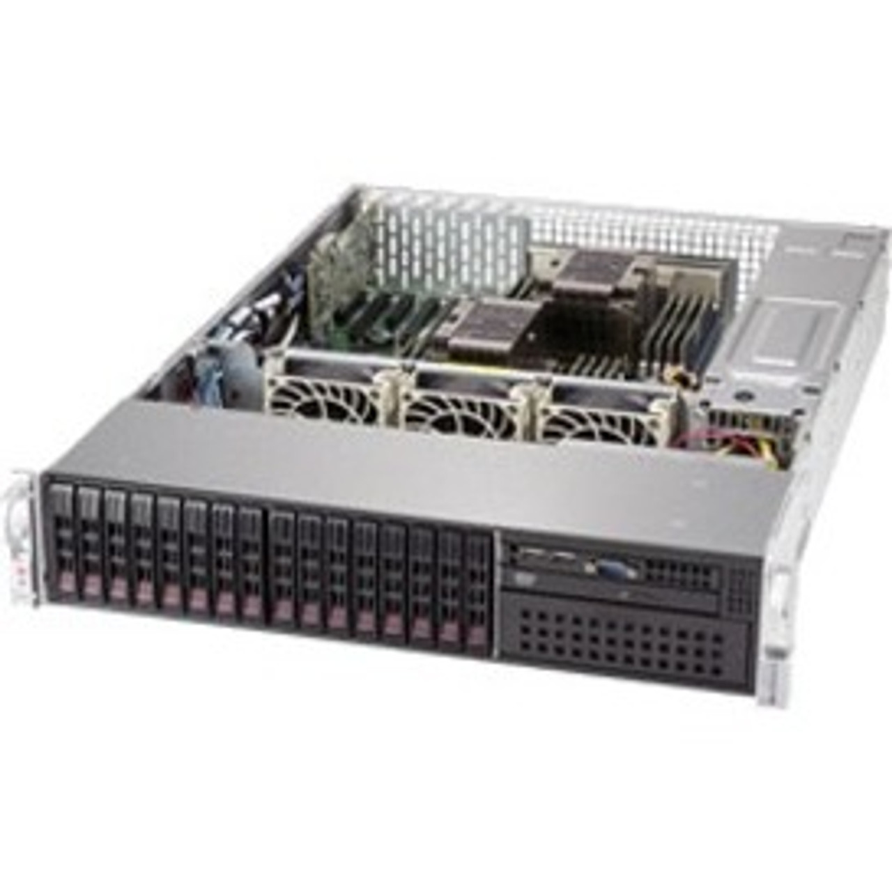 Supermicro SuperServer 2029P-C1RT Barebone System - 2U Rack-mountable - Socket P LGA-3647 - 2 x Processor Support - SYS-2029P-C1RT