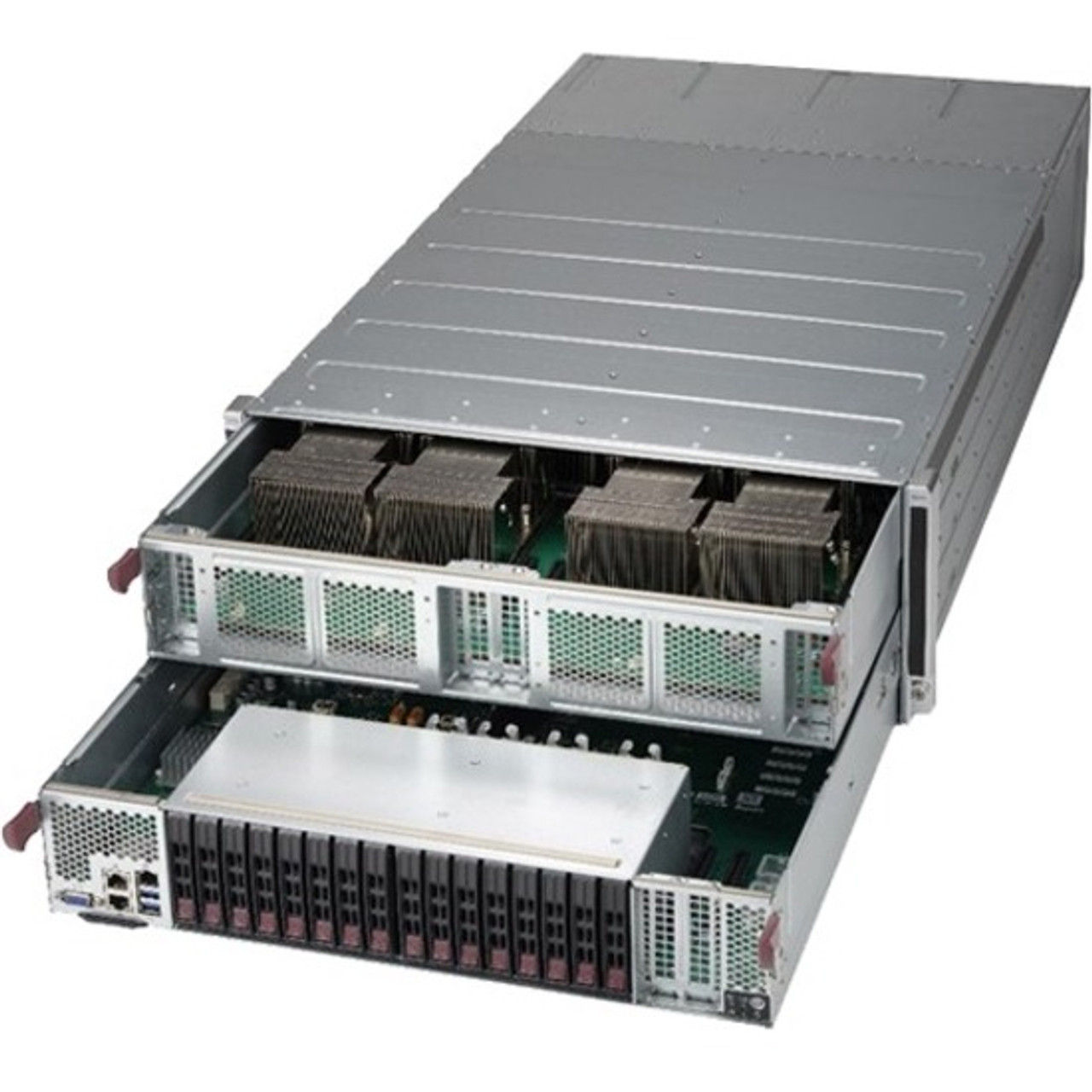 Supermicro SuperServer 4028GR-TXR Barebone System - 4U Rack-mountable - Socket R3 LGA-2011 - 2 x Processor Support - SYS-4028GR-TXR