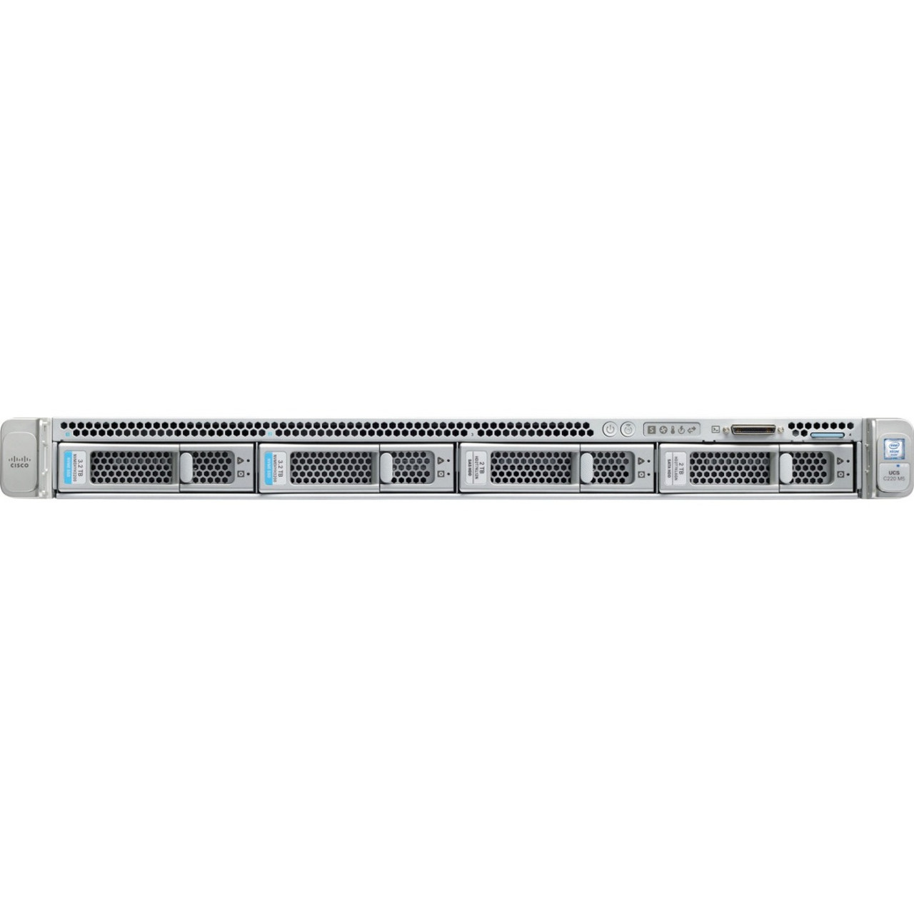 Cisco Barebone System - 1U Rack-mountable - 2 x Processor Support - UCSC-C220-M5L-CH