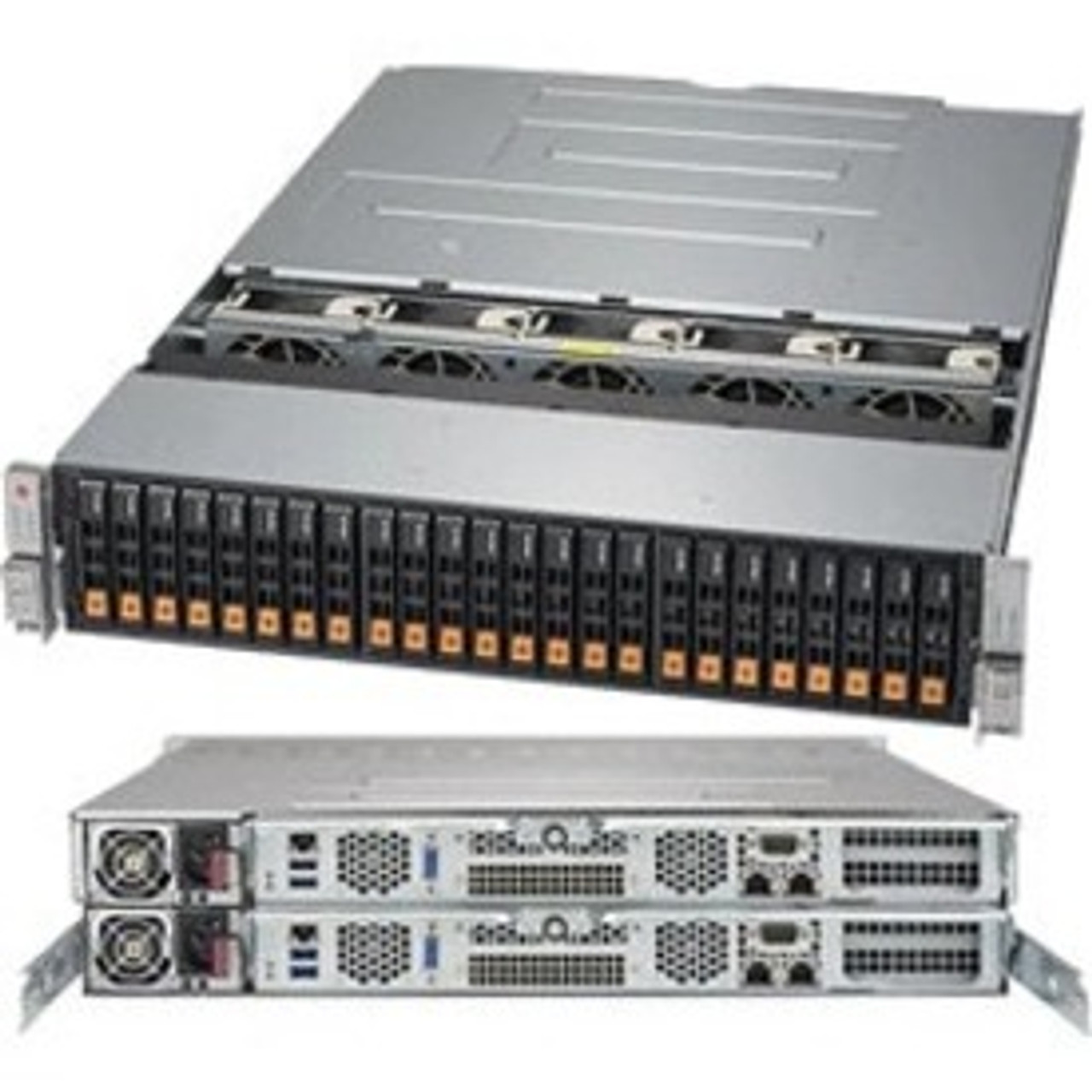 Supermicro SuperStorage 2028R-DN2R24L Barebone System - 2U Rack-mountable - Socket R3 LGA-2011 - 2 x Processor Support - SSG-2028R-DN2R24L