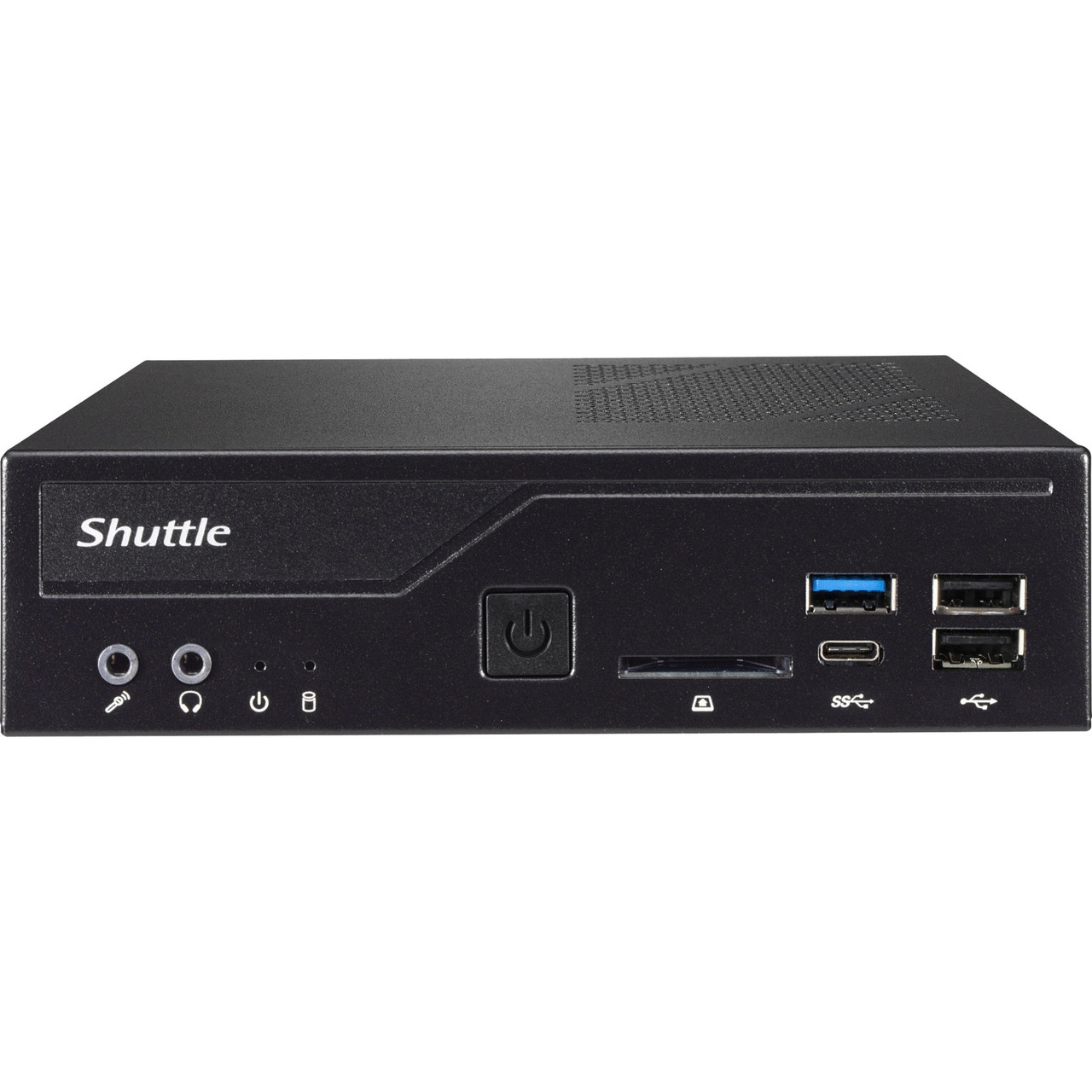 Shuttle XPC slim DH310S Barebone System - Slim PC - Socket H4 LGA-1151 - 1 x Processor Support - DH310S