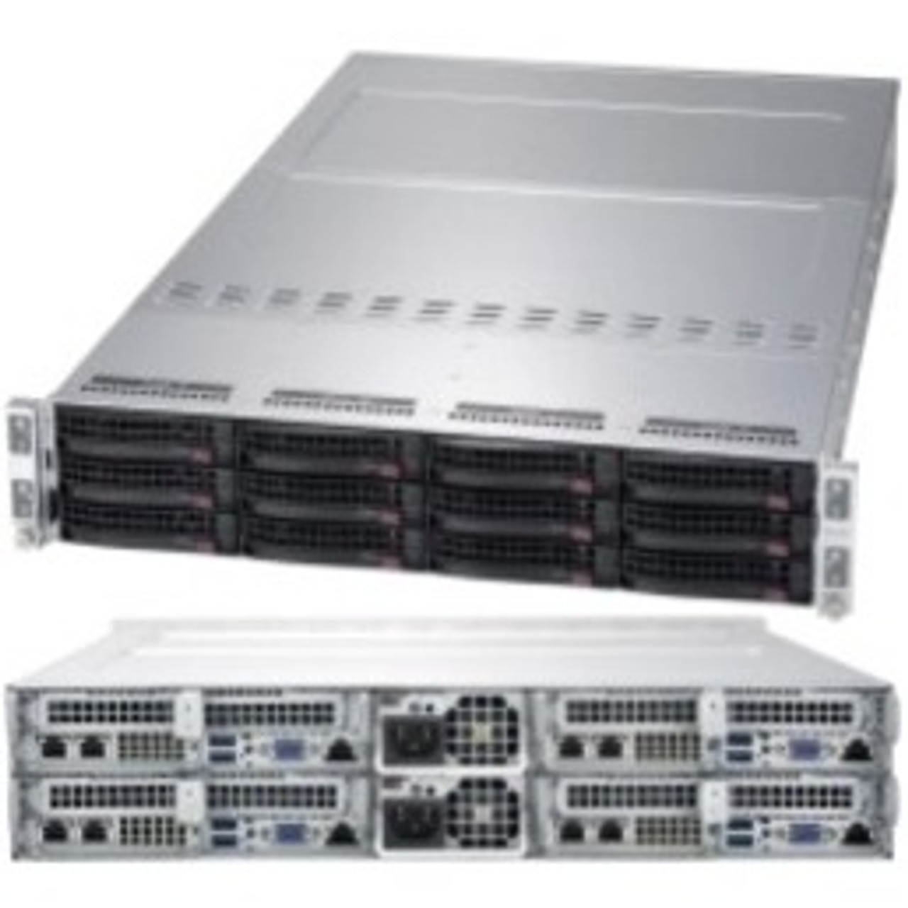 Supermicro A+ Server 2014TP-HTR Barebone System - 2U Rack-mountable - Socket SP3 - 1 x Processor Support - AS-2014TP-HTR