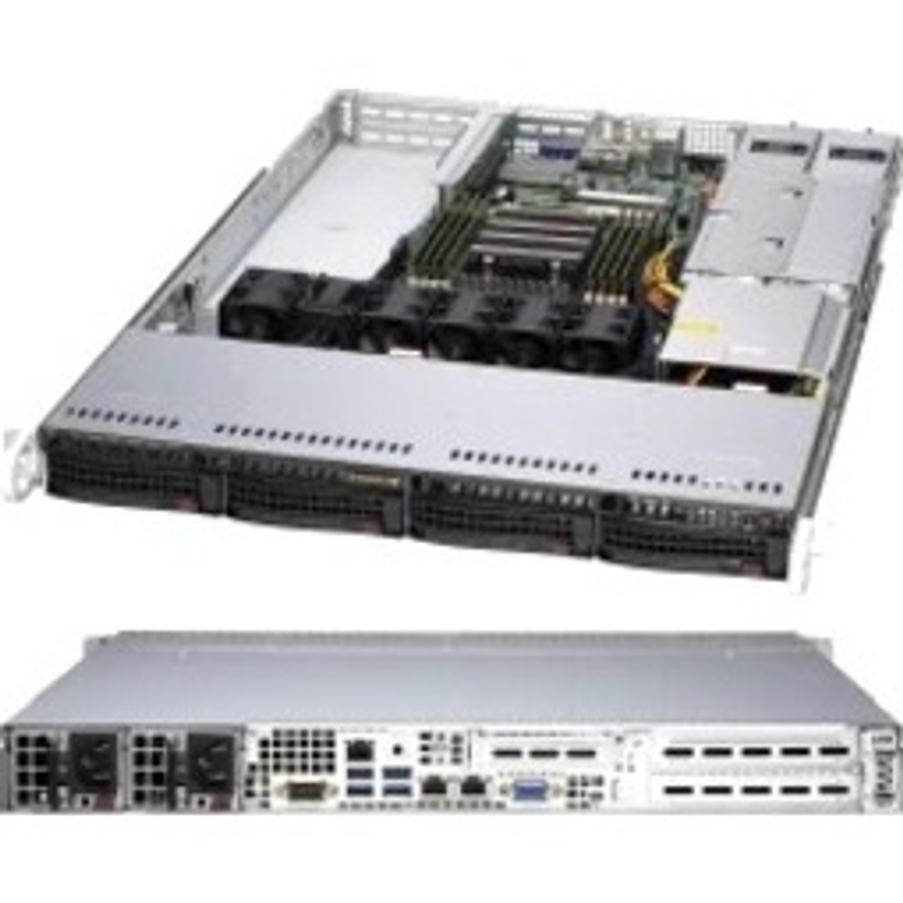 Supermicro A+ Server 1014S-WTRT Barebone System - 1U Rack-mountable - Socket SP3 - 1 x Processor Support - AS-1014S-WTRT
