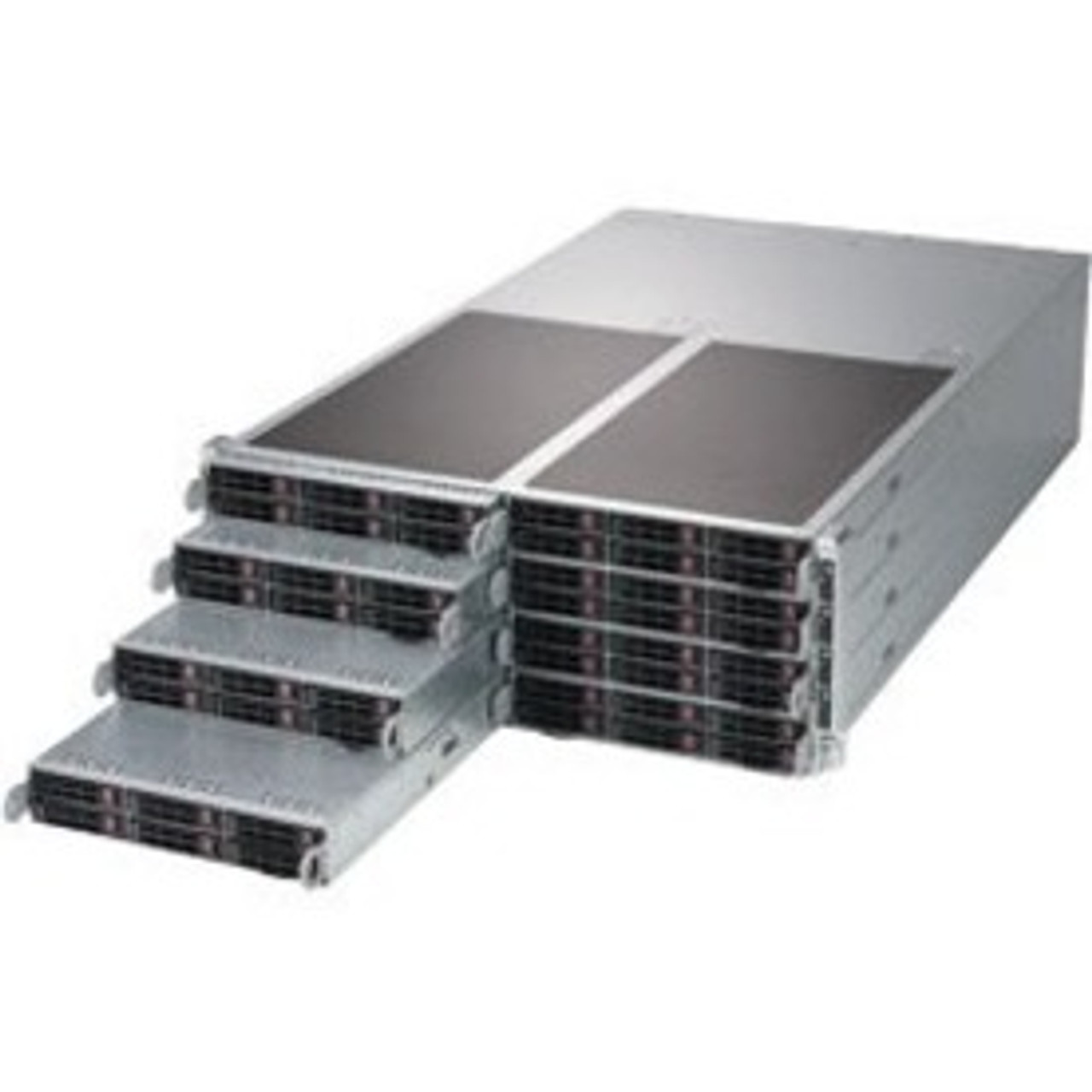 Supermicro SuperServer F619P2-RC0 Barebone System - 4U Rack-mountable - Socket P LGA-3647 - 2 x Processor Support - SYS-F619P2-RC0