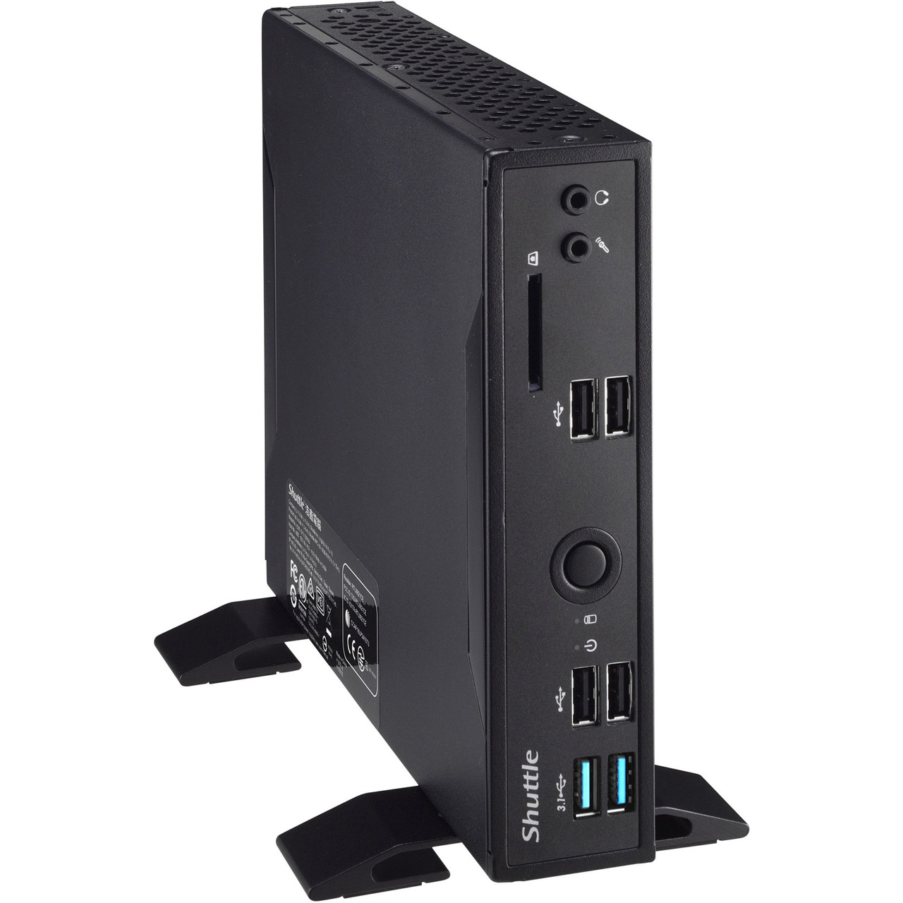 Shuttle XPC slim DS10U Barebone System - Slim PC - Intel Celeron 4205U - DS10U