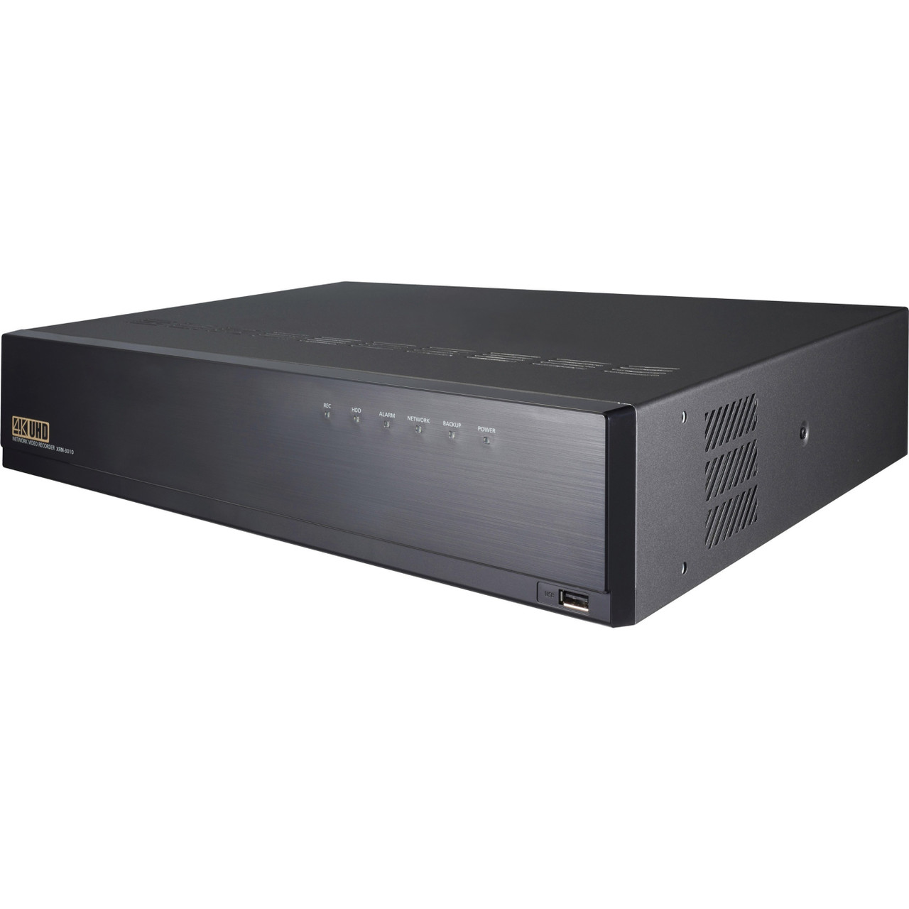 Wisenet 64Channel 4K 300Mbps H.265 NVR - 30 TB HDD - XRN-3010A-30TB