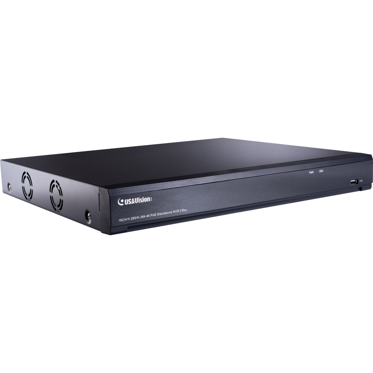 GeoVision 16 Channel H.265 / H.264 4K PoE 2-Bay Standalone NVR - 2 TB HDD - UA-SNVR1620-P-2TB