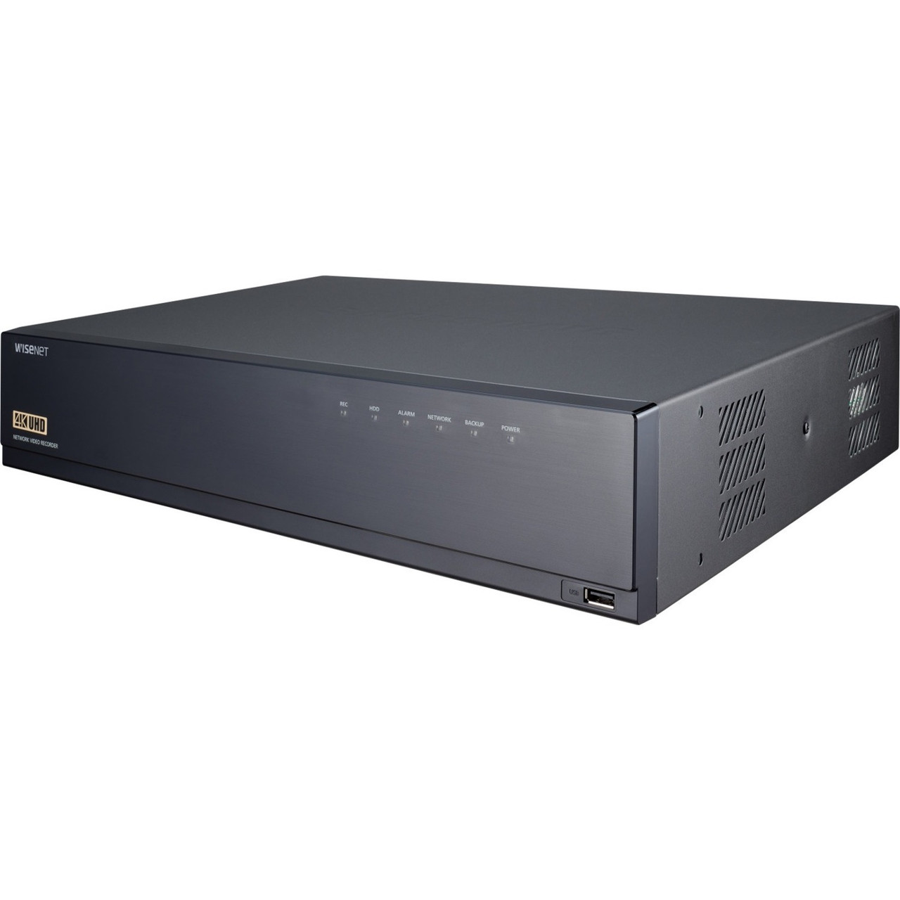 Wisenet 16 Channel 4K 180Mbps NVR - 12 TB HDD - XRN-1610A-12TB