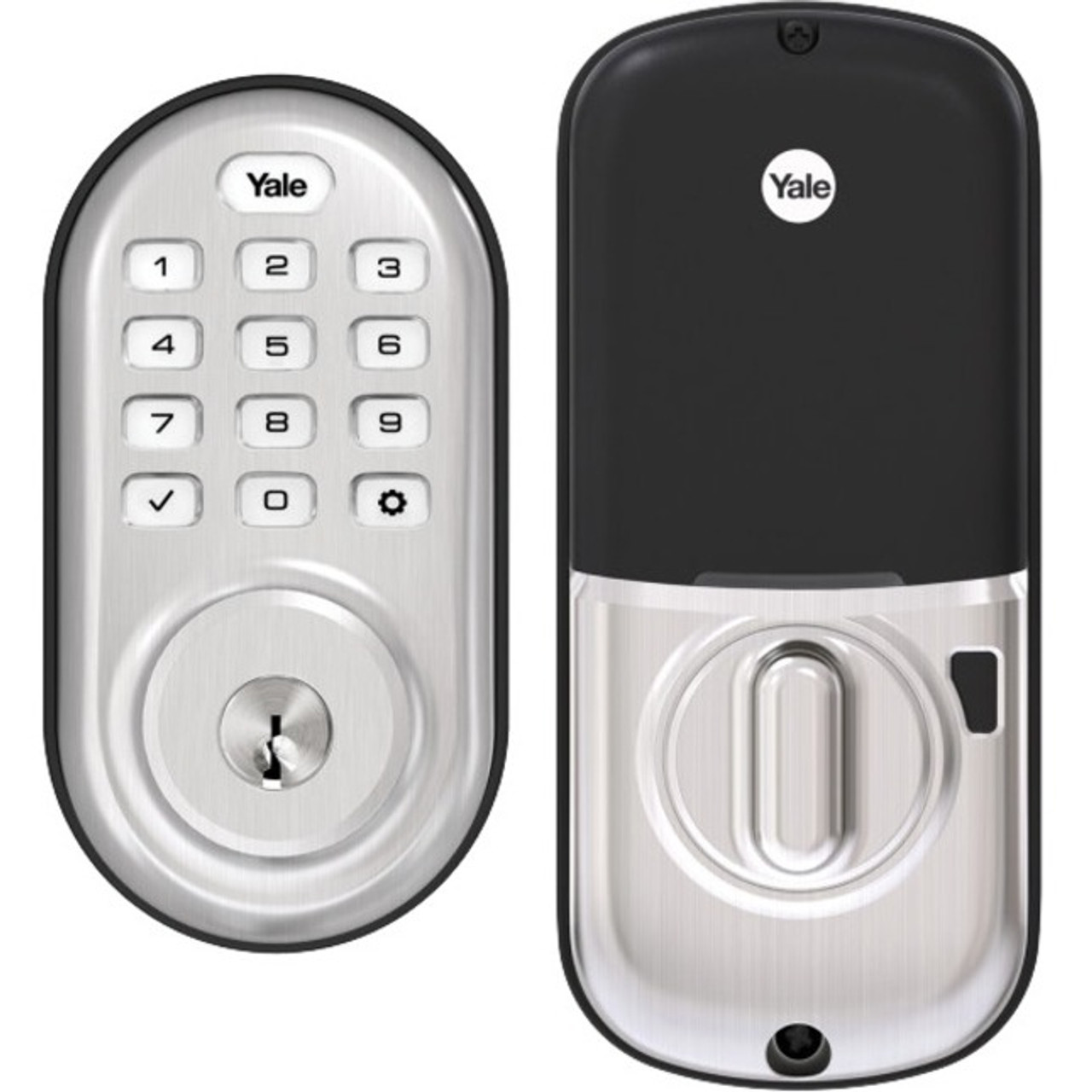 Yale Assure Lock Push Button Deadbolt - YRD216-ZW2-619