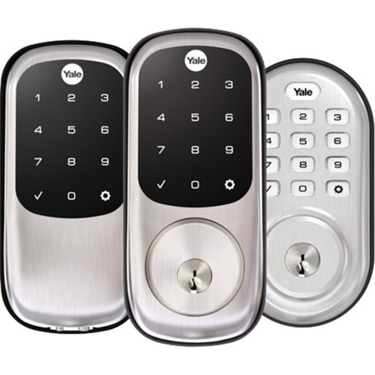 Yale Assure Lock Push Button with Bluetooth - YRD416-NR-605