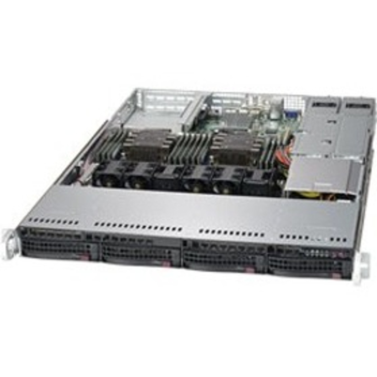 SuperMicro SuperServer 6019P-WTR Barebone System - 1U Rack-mountable - Socket P LGA-3647 - 2 x Processor Support - SYS-6019P-WTR