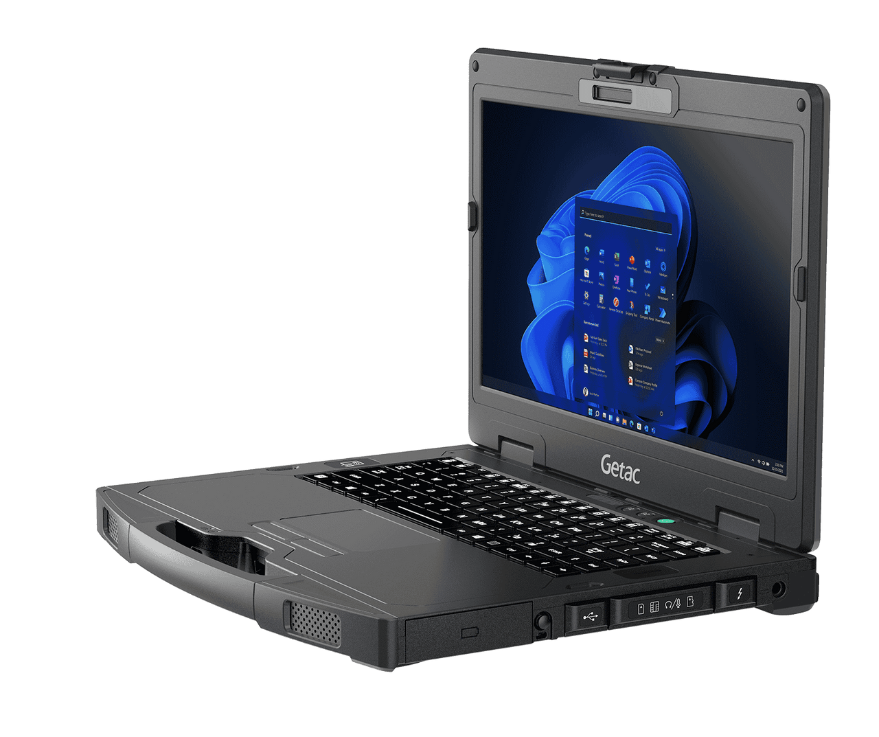 Getac S410 G4 - i7-1165G7, 2x Btty (74.5Wh x 2)+Hello Webcam, Win10 x64+32G, 512GB PCIe SSD