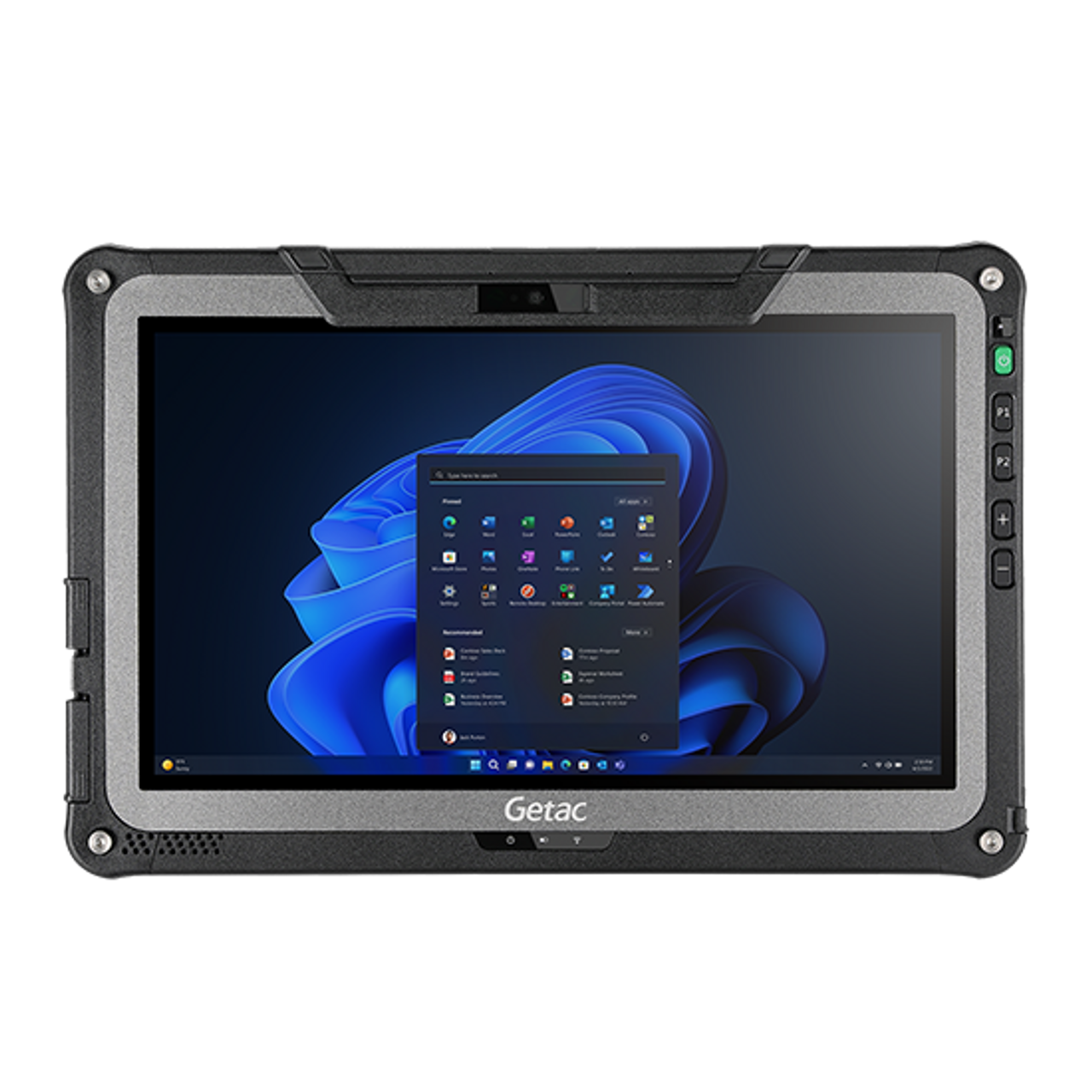 Getac F110 G6 - i7-1185G7, 11.6inch + Webcam, Win10 x64+16GB, 256GB PCIe SSD, SR FHD+TS+stylus, US Power Cord, Rear Camera, WiFi+BT+4G LTE w/integrated GPS/Glonass 3yb2b