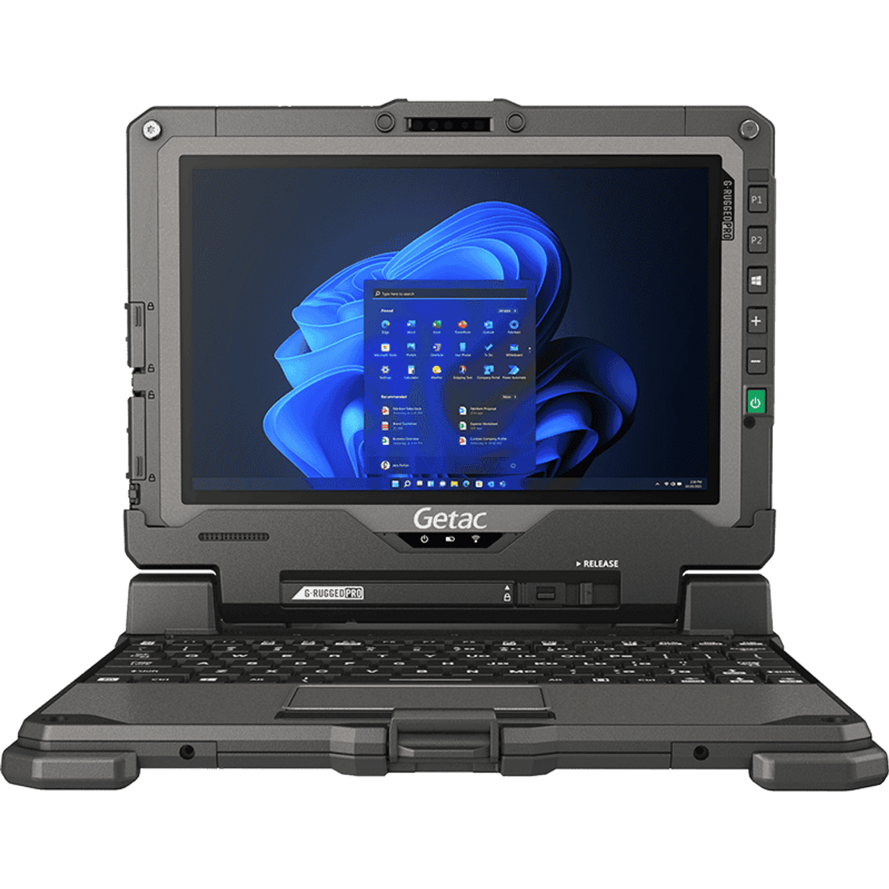 Getac UX10G2-R TAA i5-10310U vPro, W/Webcam High cap Battery , Win10 Pro x64 w/16GB RAM + TAA, 256GB PCIe SSD, SR FHD LCD + Touchscreen stylus + Rear Camera, US Power Cord, WIFI + BT + 4G LTE (EM7455) w/ GPS, RS232, 3yb2b