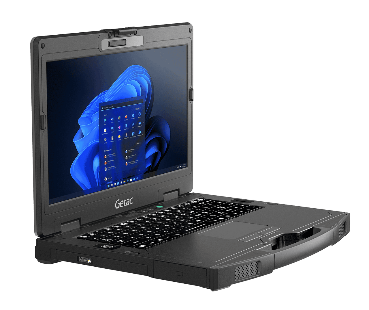 Getac S410 G4TAA-i5-1135G7, (W/out Webcam), Win10Prox64 w/32GB RAM + TAA, 1TB PCIe SSD SR(LCD), US KBD + US Power Cord, Membrane Backlit KBD + CAC Reader, WIFI + BT, Thunderbolt 4, 3ylw