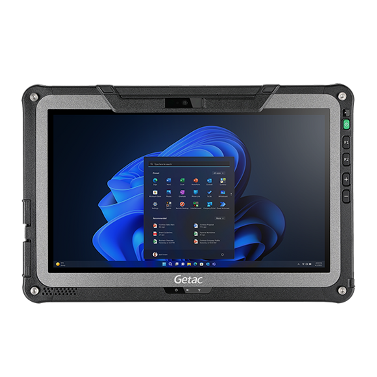 Getac F110 G6 - i5-1135G7, Windows Hello Webcam, Win10+8GB RAM, 256GB PCIe SSD, Sunlight Readable FHD+Touchscreen+Stylus, Camera, WiFi+BT+4G LTE (EM7511) w/integrated GPS+Passthrough, SCrdr 3yb2b