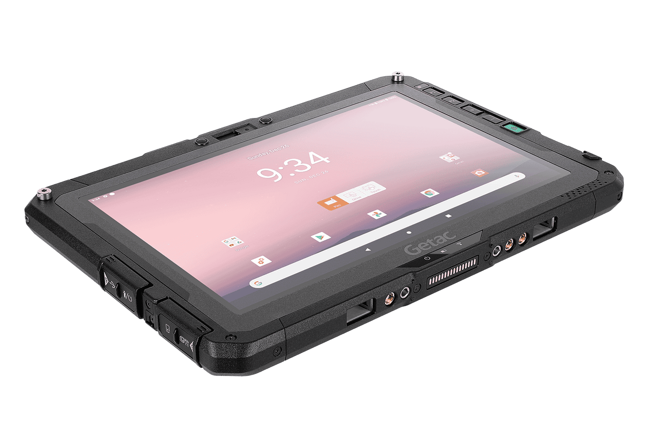 Getac ZX10 - Qualcomm Snapdragon 660 Octa-core, W/ Webcam, Android + 4GB RAM + 64GB SR (WUXGA LCD + Touchscreen stylus), US PC, w/ Rear Camera + Standard Batteries (2-pack), WIFI + BT + GPS/Glonass, Pogo Docking Connector, 3yb2v