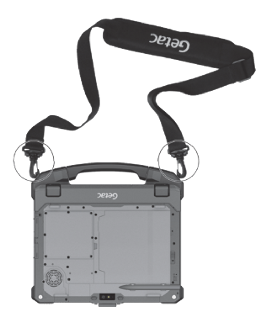 Getac UX10 - Shoulder Strap (2-point)