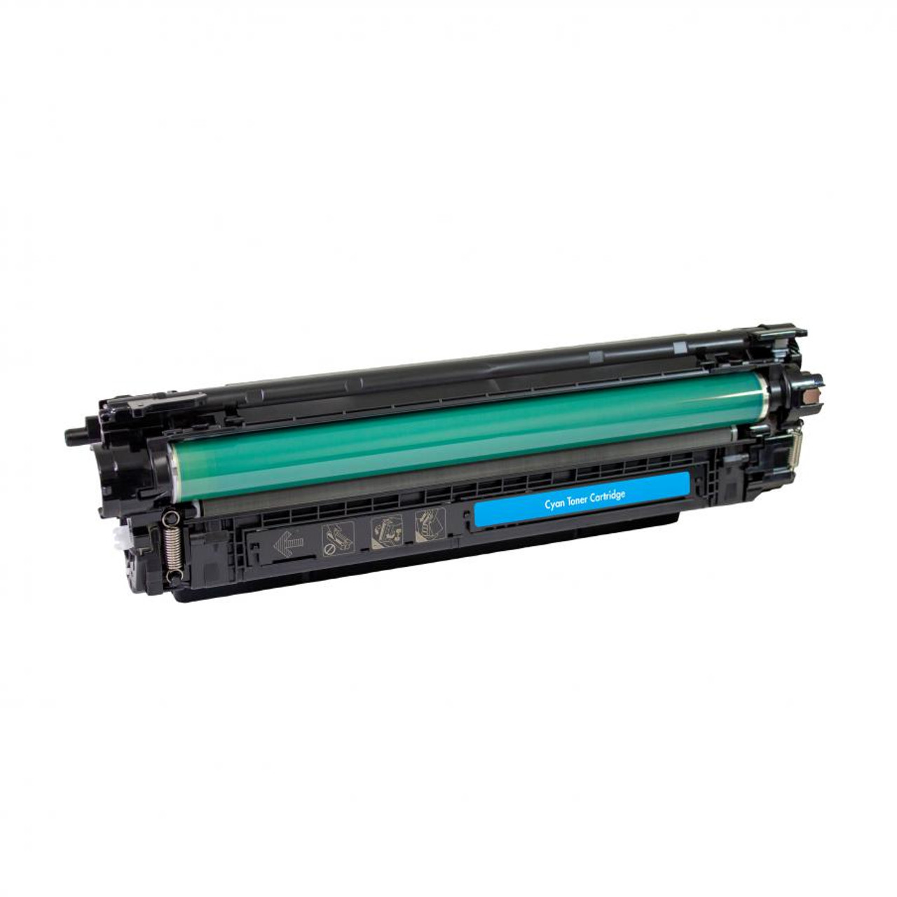 Clover Imaging Remanufactured HP CF461X 656X High Yield Cyan Toner Cartridge for use in M652DN M652N M653X E65050DN E65055DN E65150DN E65160DN Estimated yield 22000 pages Also called W9001MC