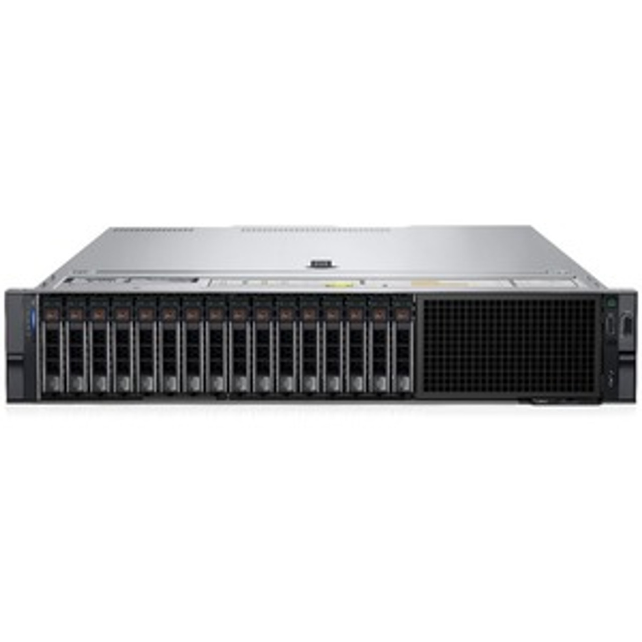 Dell PowerEdge R550 2U Rack-mountable Server - 1 x Intel Xeon Silver 4310 2.10 GHz - 32 GB RAM - 2 TB HDD - (1 x 2TB) HDD Configuration - Serial ATA/600, Serial Attached SCSI (SAS) Controller - Intel Chip - 2 Processor Support - 1 TB RAM Support