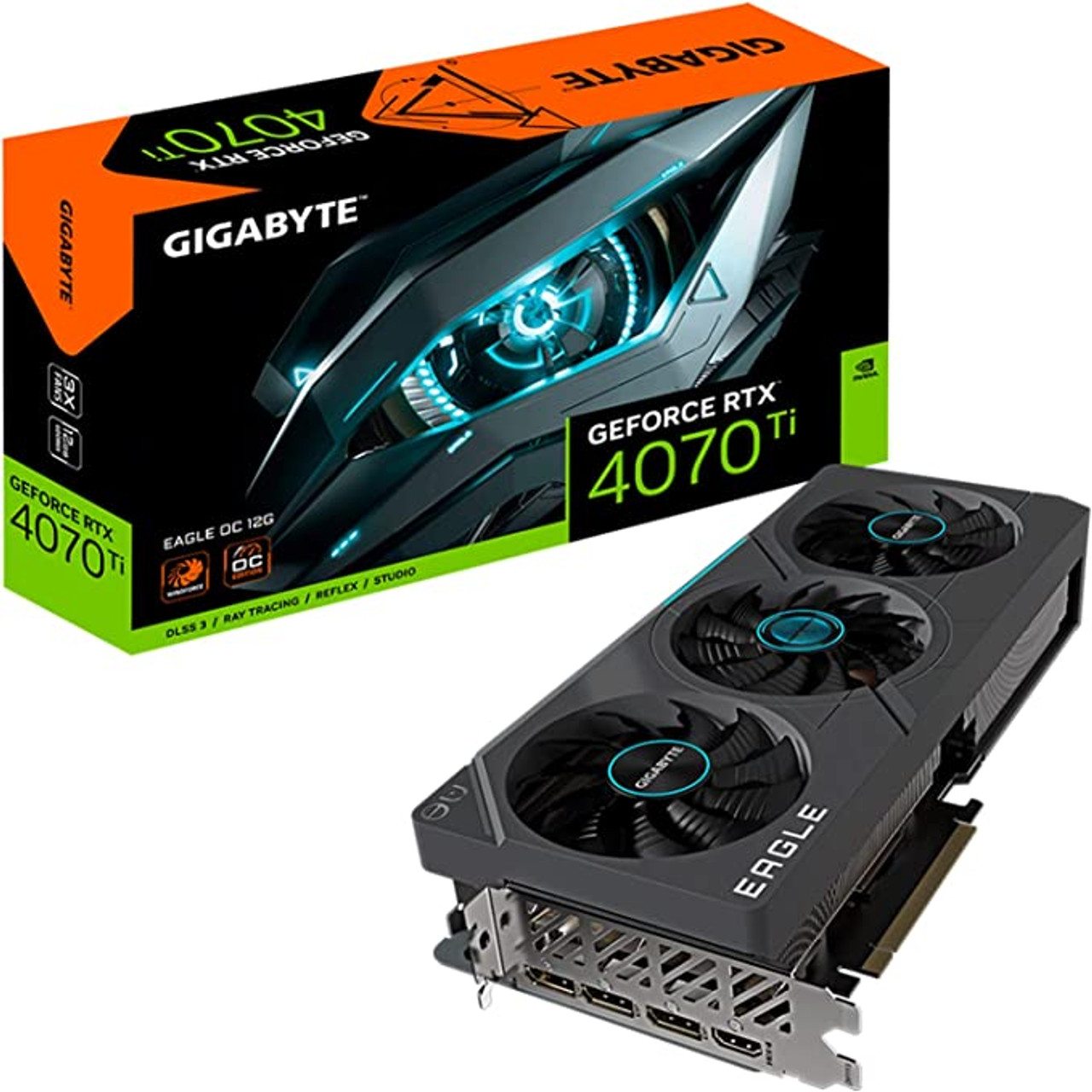【割引中】GIGABYTE GeForce RTX 4070 Ti EAGLE Gigabyte GeForce RTX 4070 Ti EAGLE 12G Graphics Card, 3x