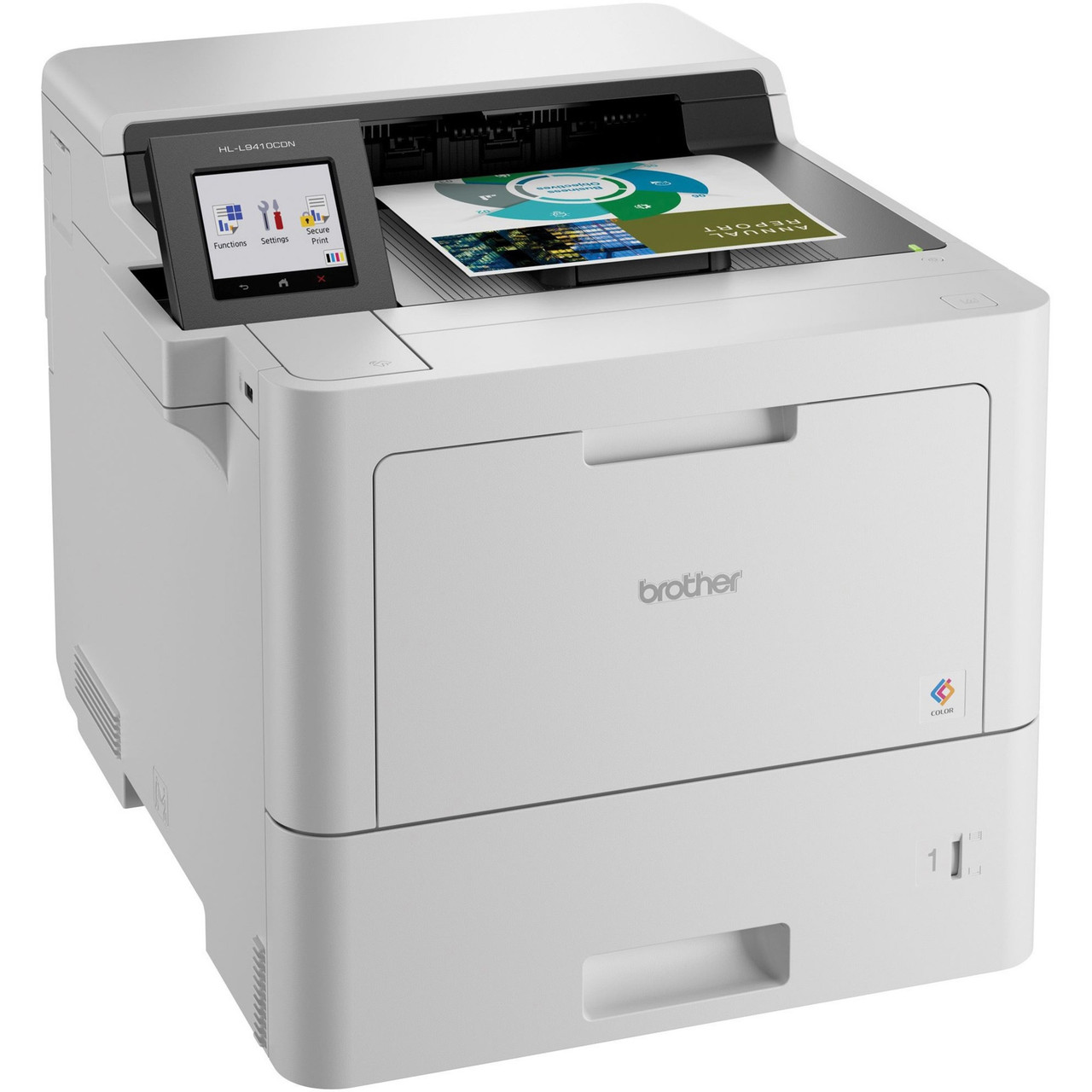 Brother HL‐L9410CDN Enterprise Color Laser Printer with Fast Printing,  Large Paper Capacity, and Advanced Security Features