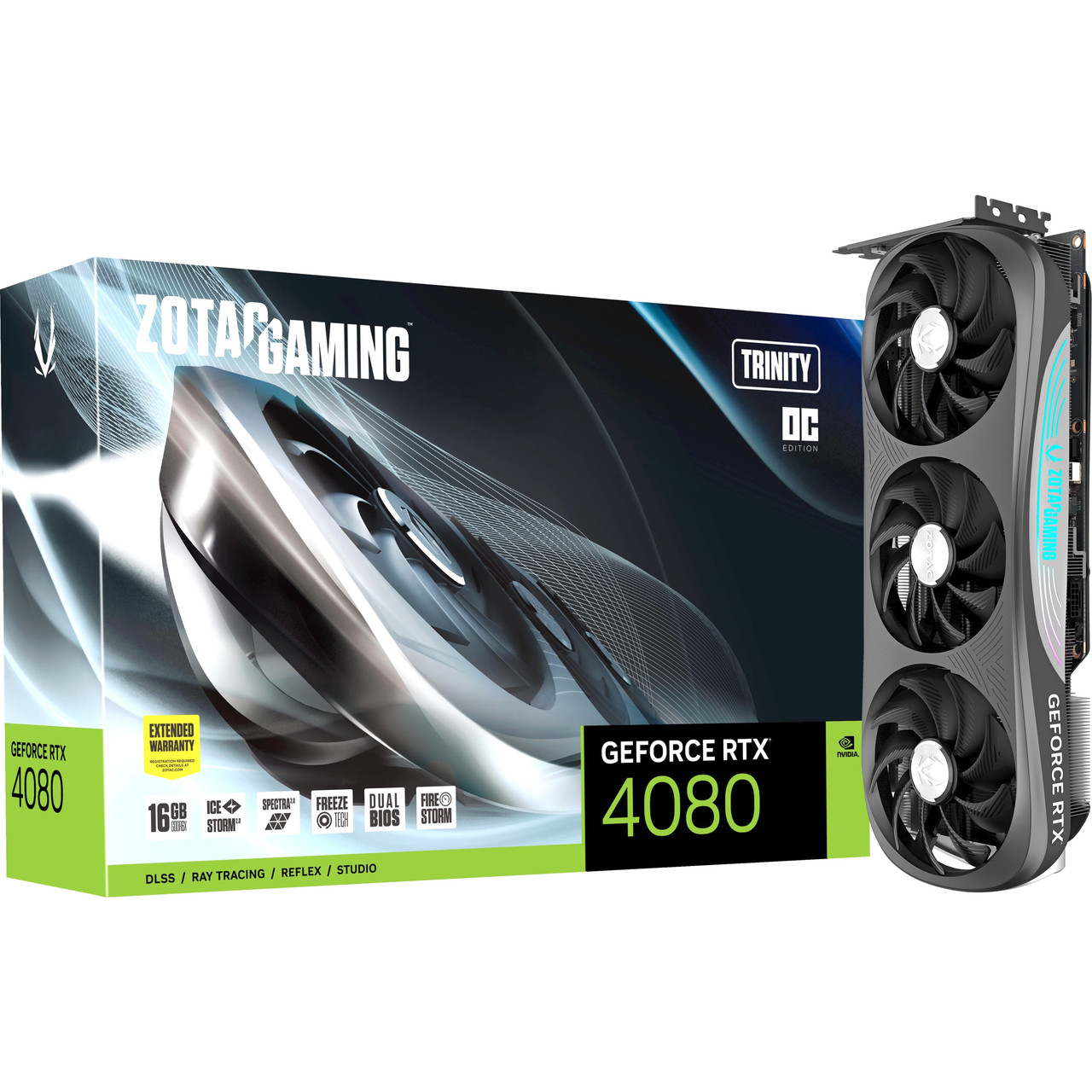 Zotac NVIDIA GeForce RTX 4080 Graphic Card -16 GB GDDR6X ZT-40810J-0P