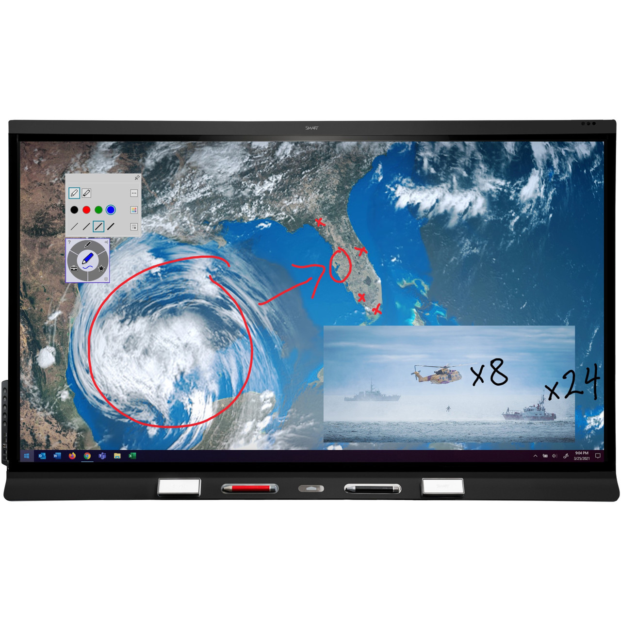 SMART Board 6086S-V3 Pro Interactive Display, TAA Compliant - SBID-6486S-V3-P