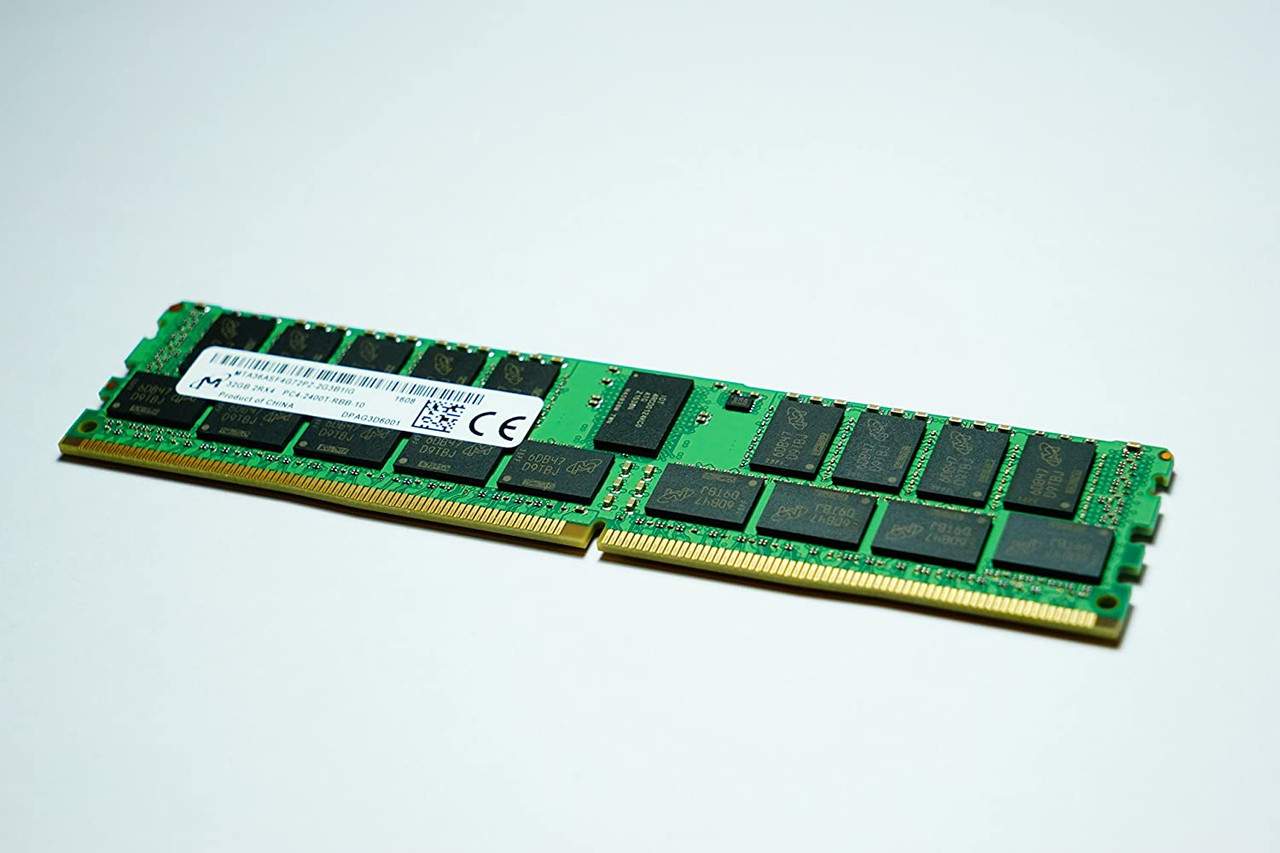 Micron Crucial 32GB DDR4-2400 RDIMM 32GB DDR4 2400 MT/s (PC4-2400) CL17 DR x4 Registered DIMM 288pin CT32G4RFD424A-2G3B1