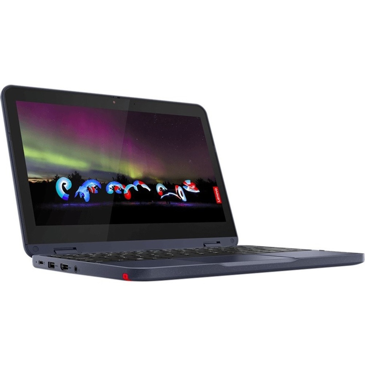 Lenovo 300w Gen 3 82J1000JUS 11.6" Touchscreen Convertible 2 in 1 Notebook HD -1366 x 768 AMD 3015e Dual=ore (2 Core) 1.20 GHz 4 GB Total RAM -128 GB SSD Abyss Blue -82J1000JUS