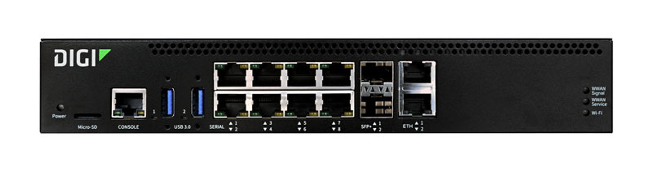 Digi Connect Ez 8 Serial Server - 8 Rs-232 Serial Ports - Eu Power Cord - Ez08-A100-Eu