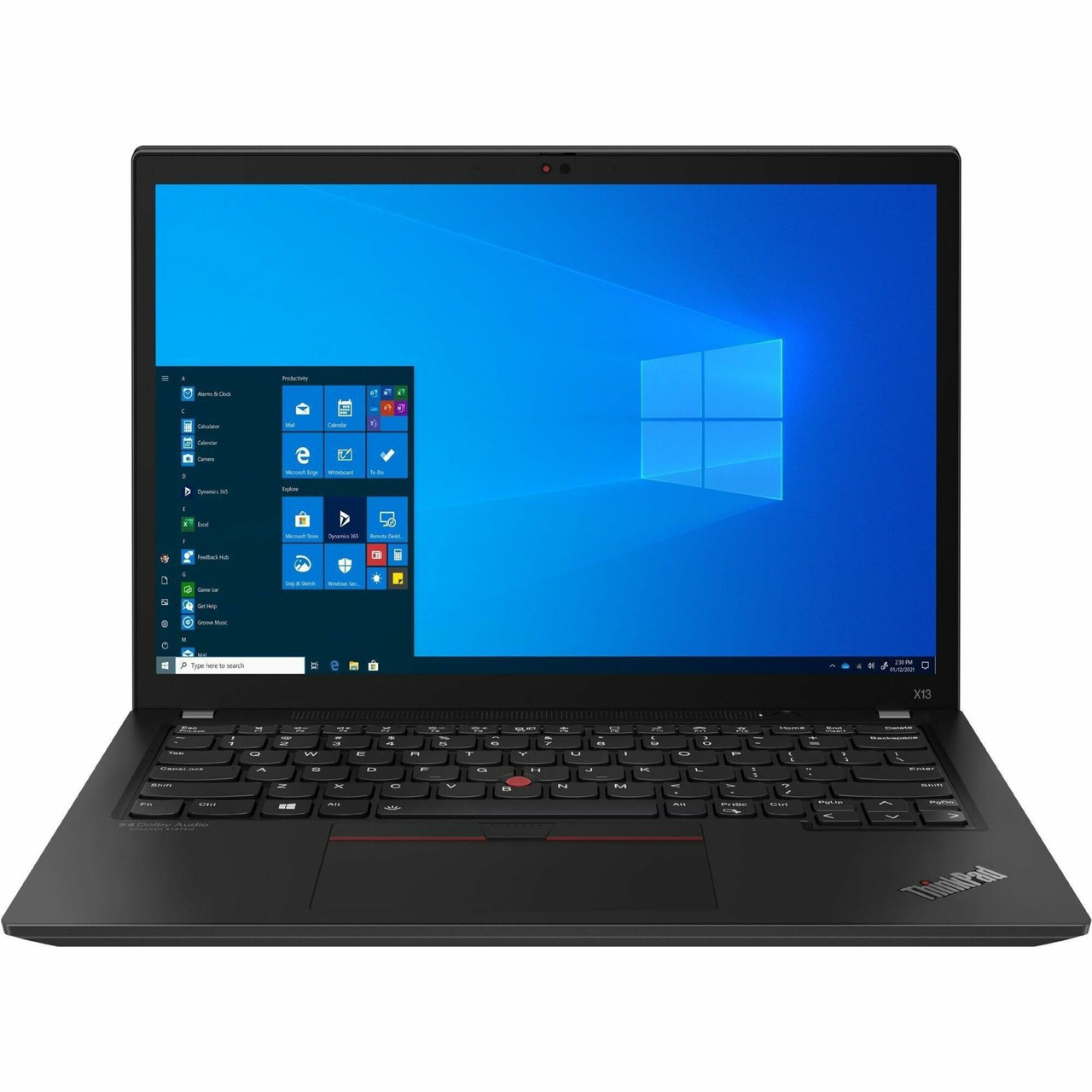 Lenovo ThinkPad X13 Gen 2 20XHS06700 13.3" Touchscreen Notebook - WUXGA - 1920 x 1200 - AMD Ryzen 5 PRO 5650U Hexa-core (6 Core) 2.30 GHz - 16 GB Total RAM - 16 GB On-board Memory - 512 GB SSD - 20XHS06700