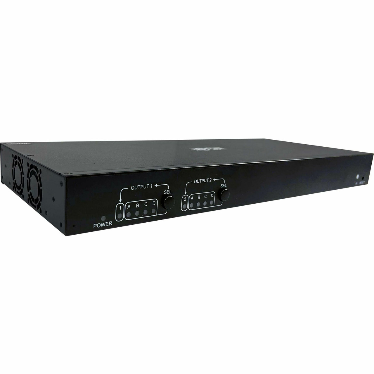 Tripp Lite 4x2 HDMI over Cat6 Matrix Switch Kit Switch/2x Pigtail Receivers 4K 60 Hz HDR 4:4:4 PoC 230 ft. (70.1 m) TAA - B127A-4X2-BH2PH
