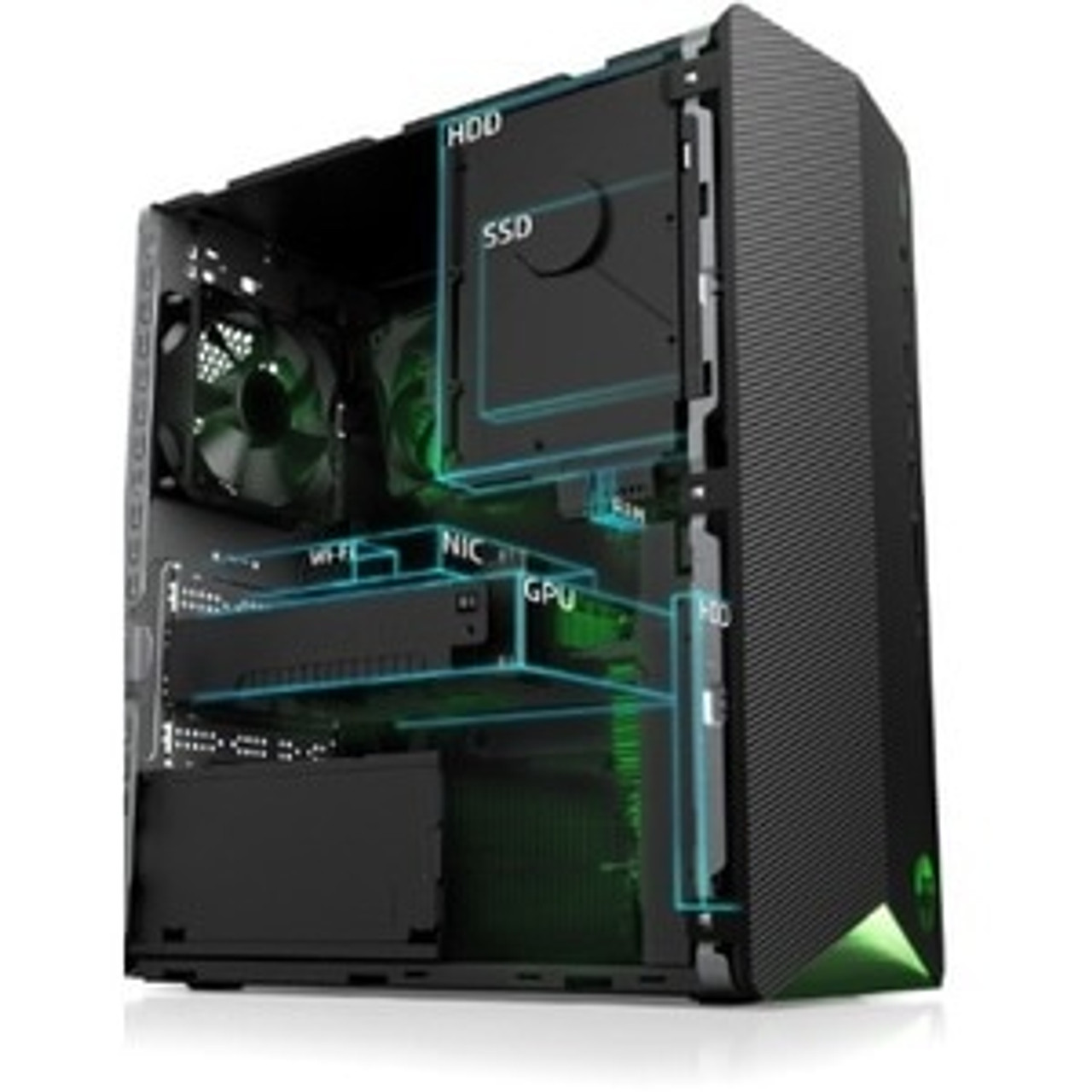 HP Pavilion Gaming TP01-2000a TG01-2003w Gaming Desktop Computer